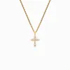 Pearl Cross Necklace sold by Awe Inspired