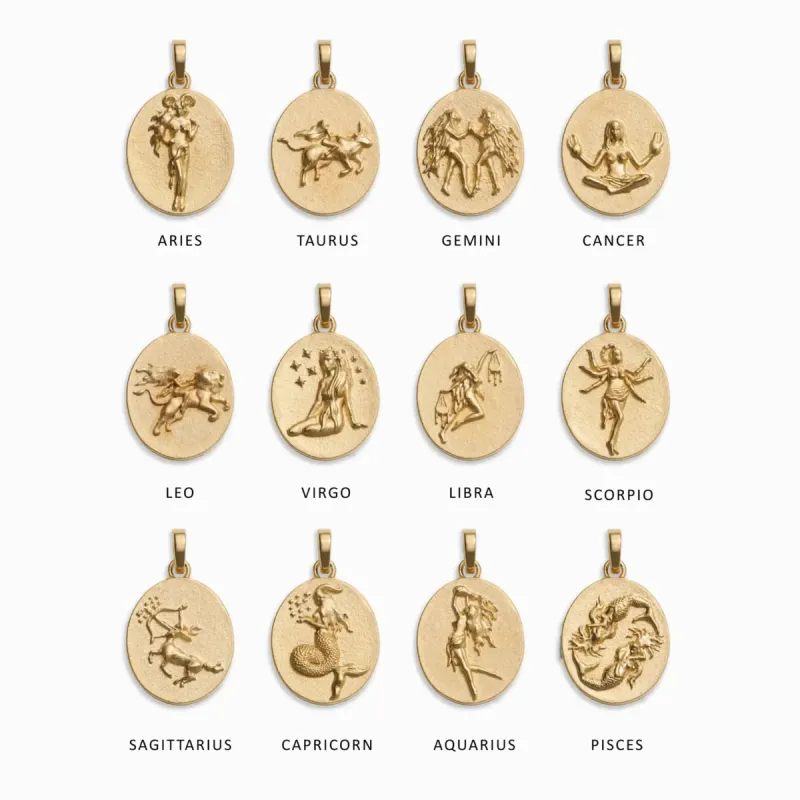 Men's Zodiac Necklace sold by Awe Inspired