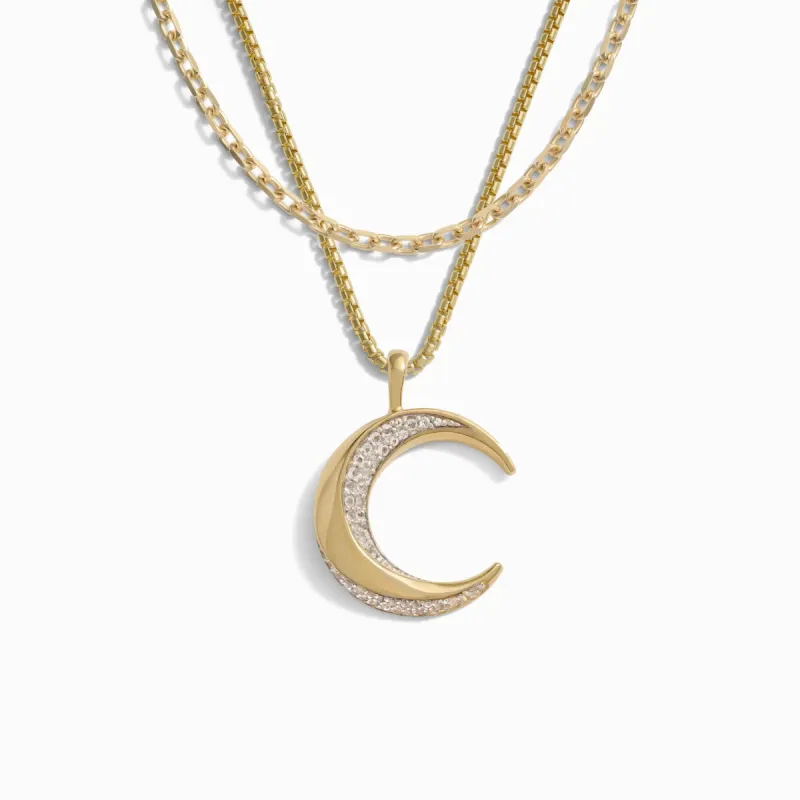 Twisted Moon Layering Set sold by Awe Inspired