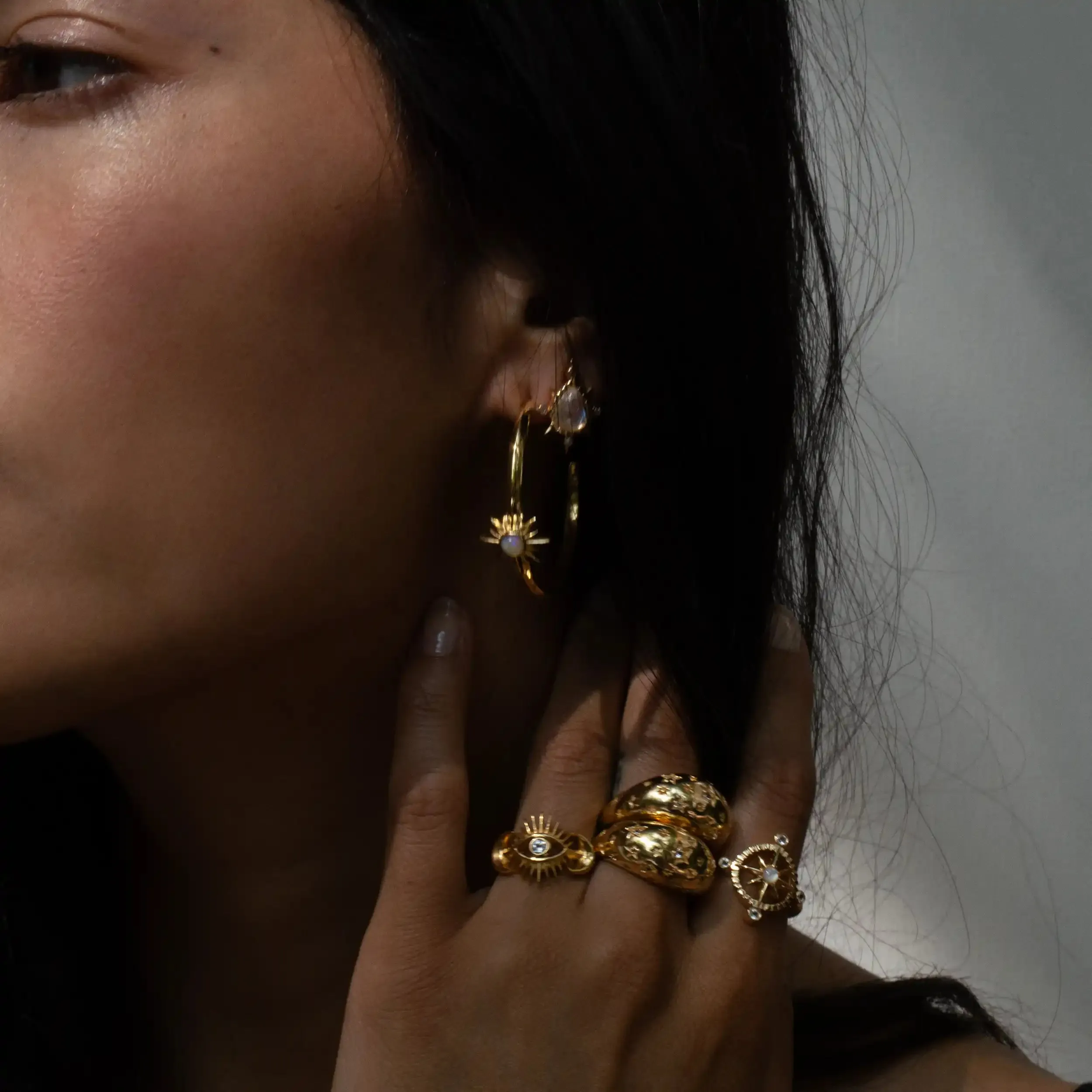 Compass Rose Ring sold by Awe Inspired product image thumbnail 5