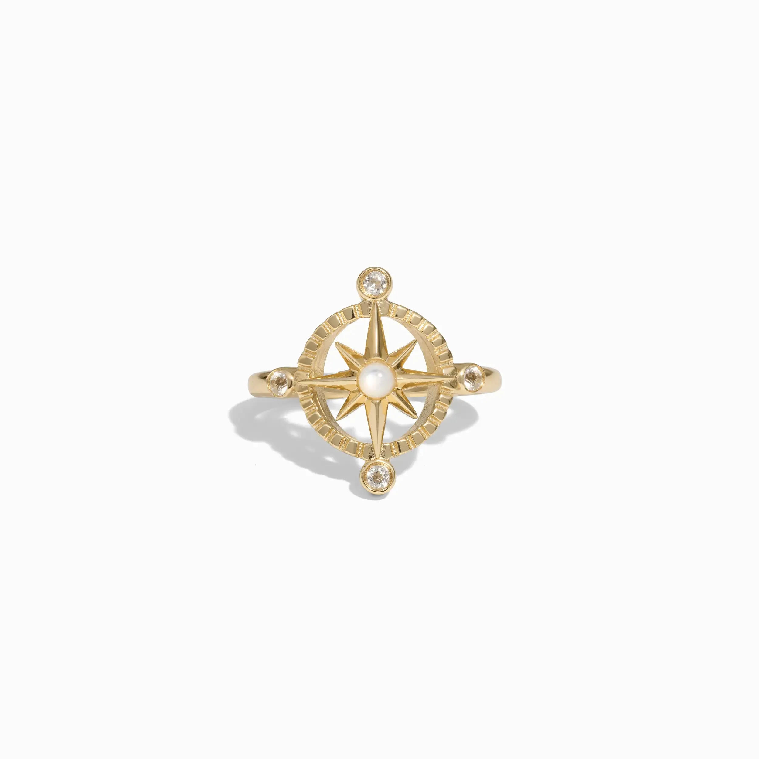 Compass Rose Ring sold by Awe Inspired