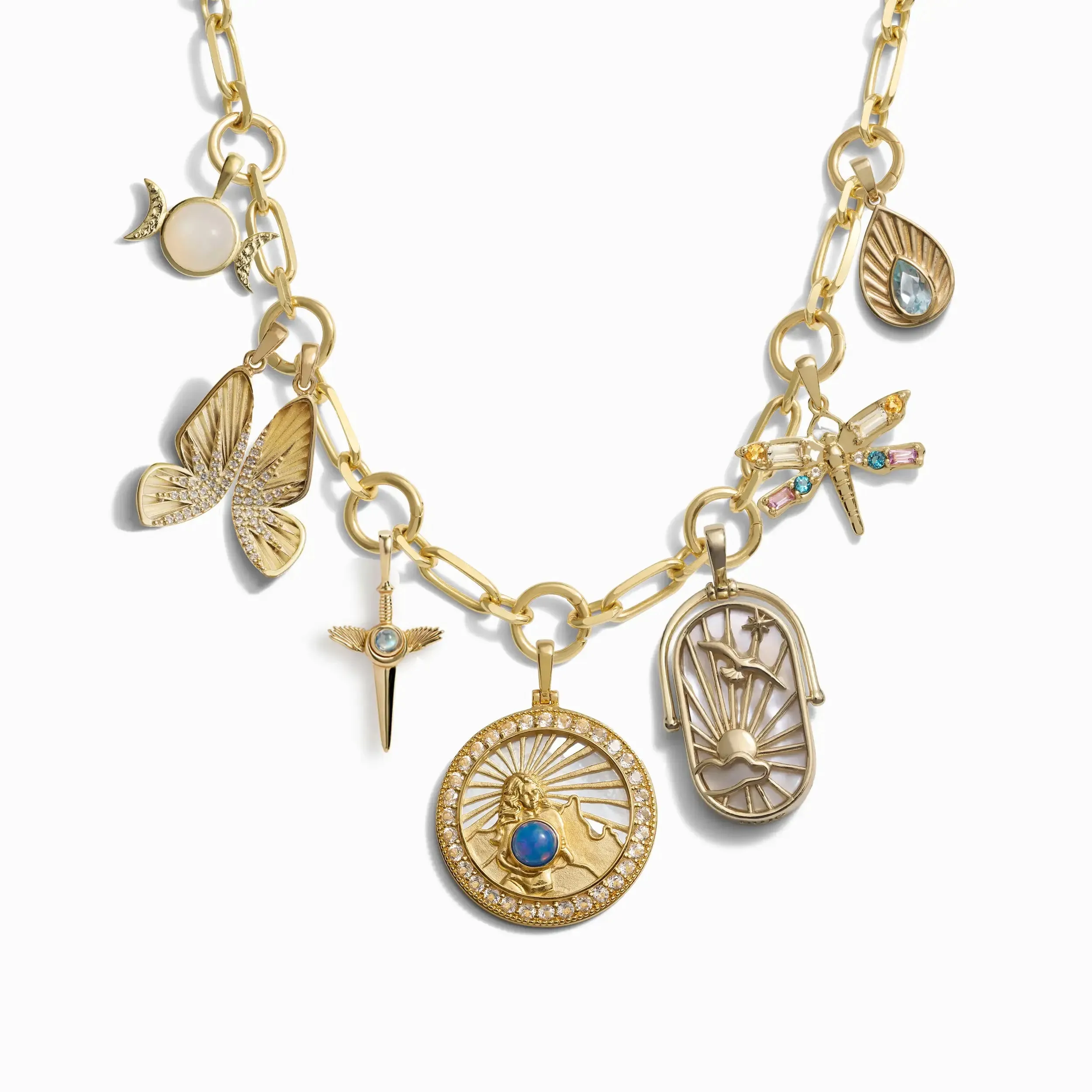 Air Statement Charm Necklace sold by Awe Inspired