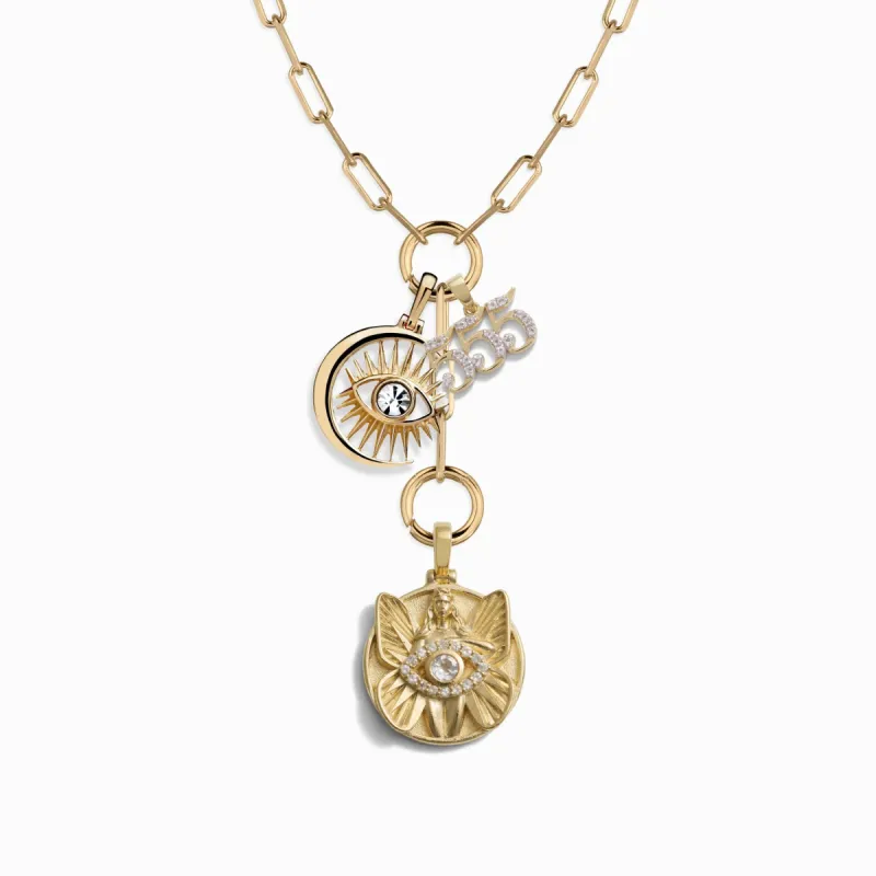 Psyche's Journey Charm Lariat sold by Awe Inspired