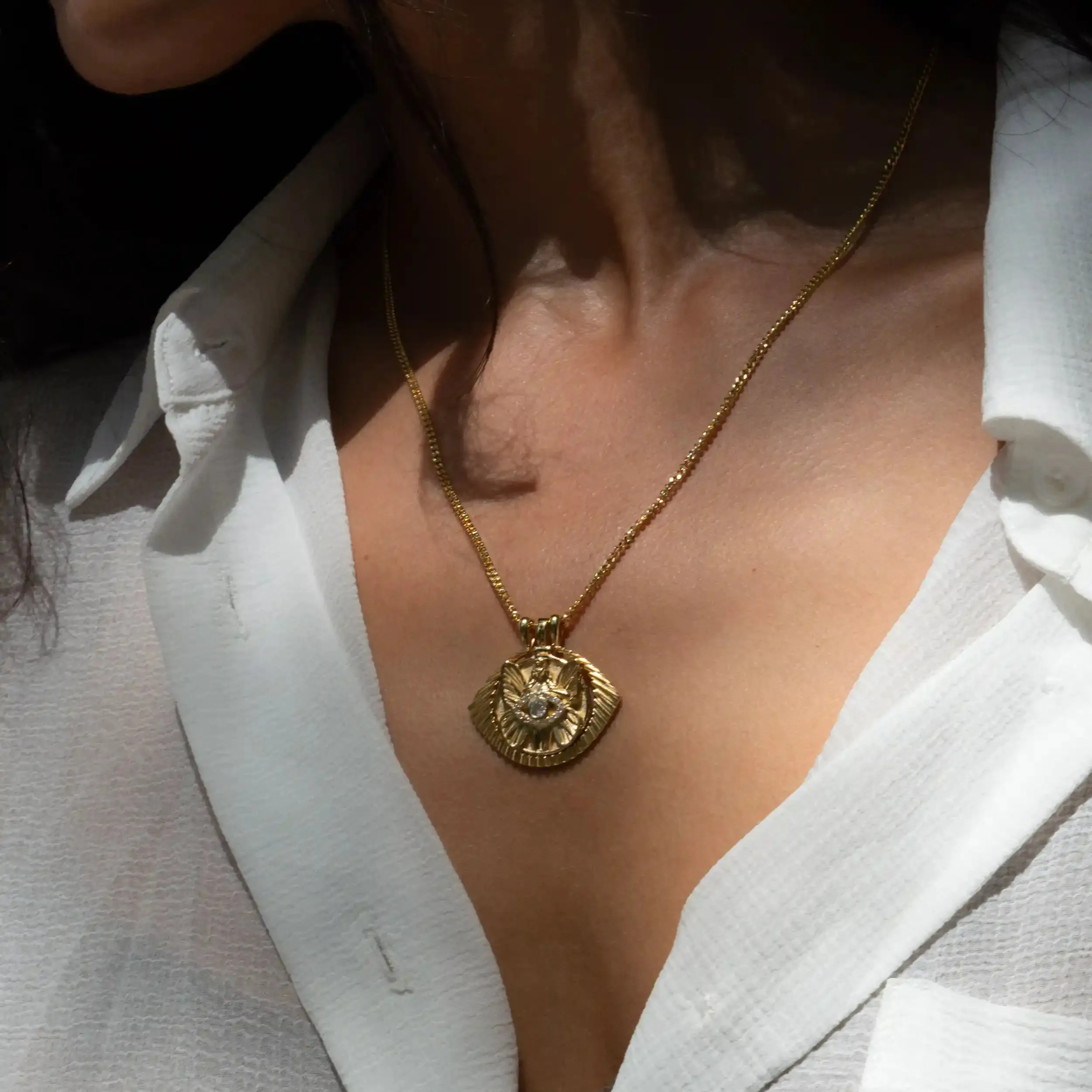 Eye of Psyche Halo Necklace Set sold by Awe Inspired product image thumbnail 2