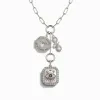 Sacred Eye Locket Charm Lariat sold by Awe Inspired