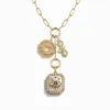 Sacred Eye Locket Charm Lariat sold by Awe Inspired