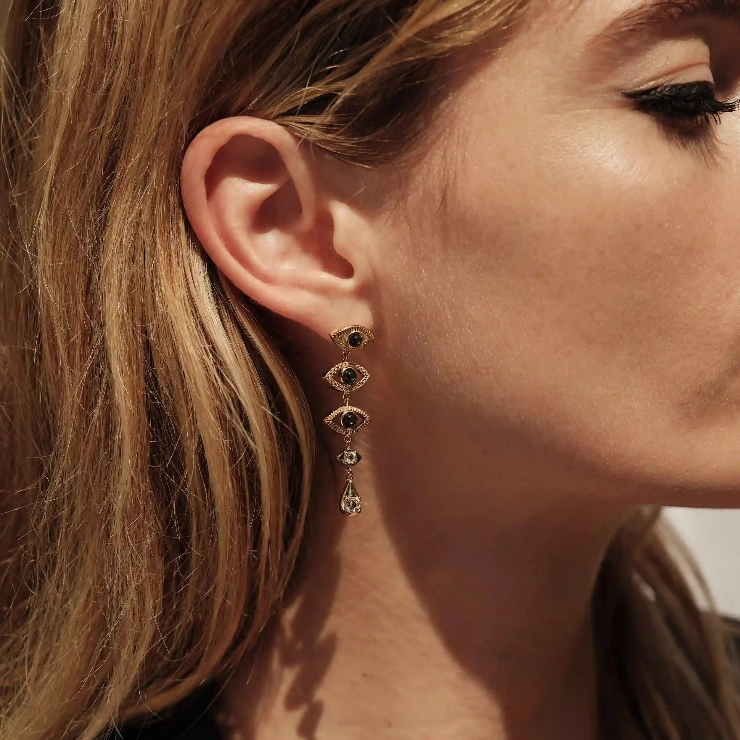 Third Eye Drop Earrings sold by Awe Inspired product image thumbnail 2