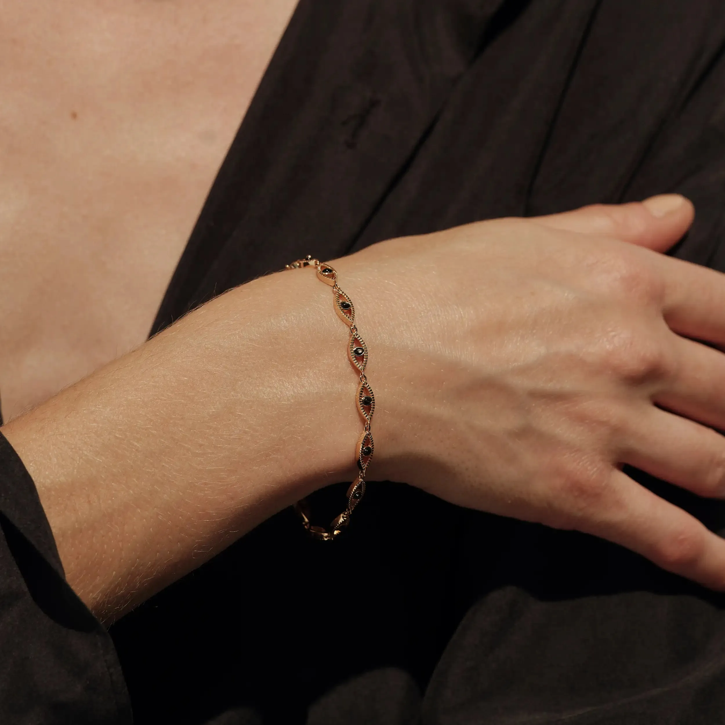 Third Eye Tennis Bracelet sold by Awe Inspired product image thumbnail 2