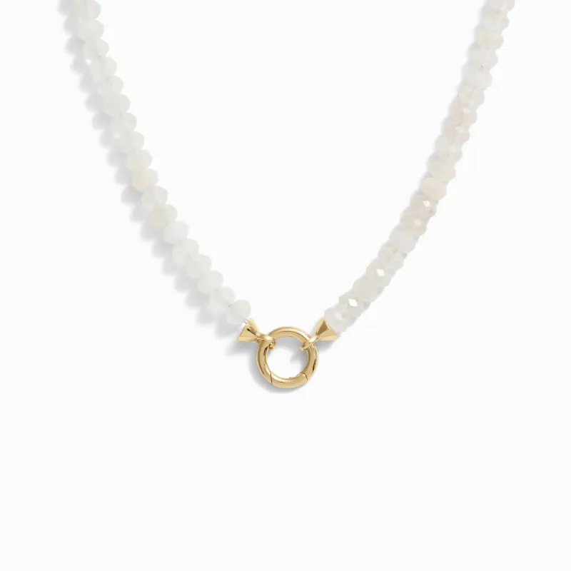 Moonstone Charm Collector Necklace sold by Awe Inspired