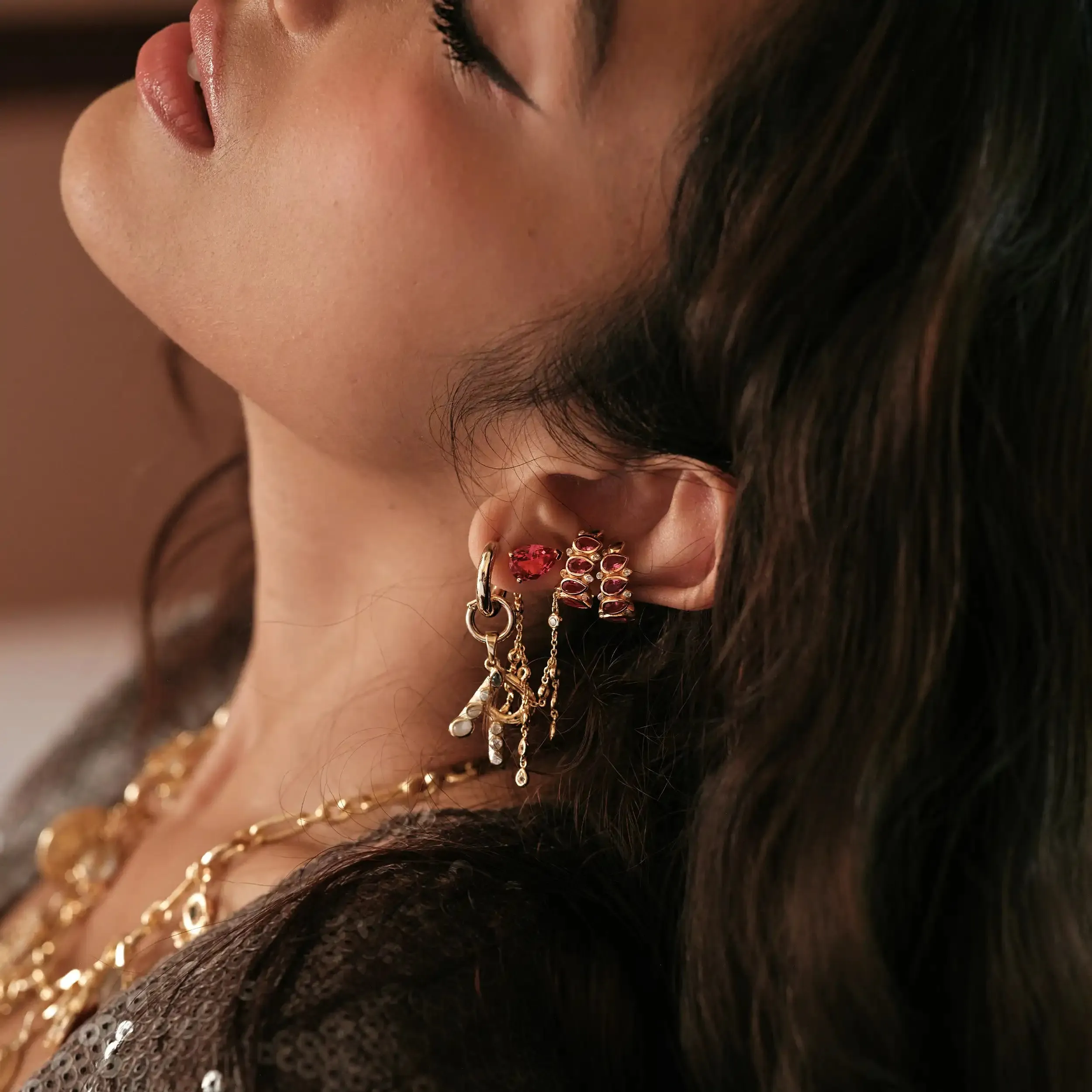 Lotus Ear Swag sold by Awe Inspired product image thumbnail 4