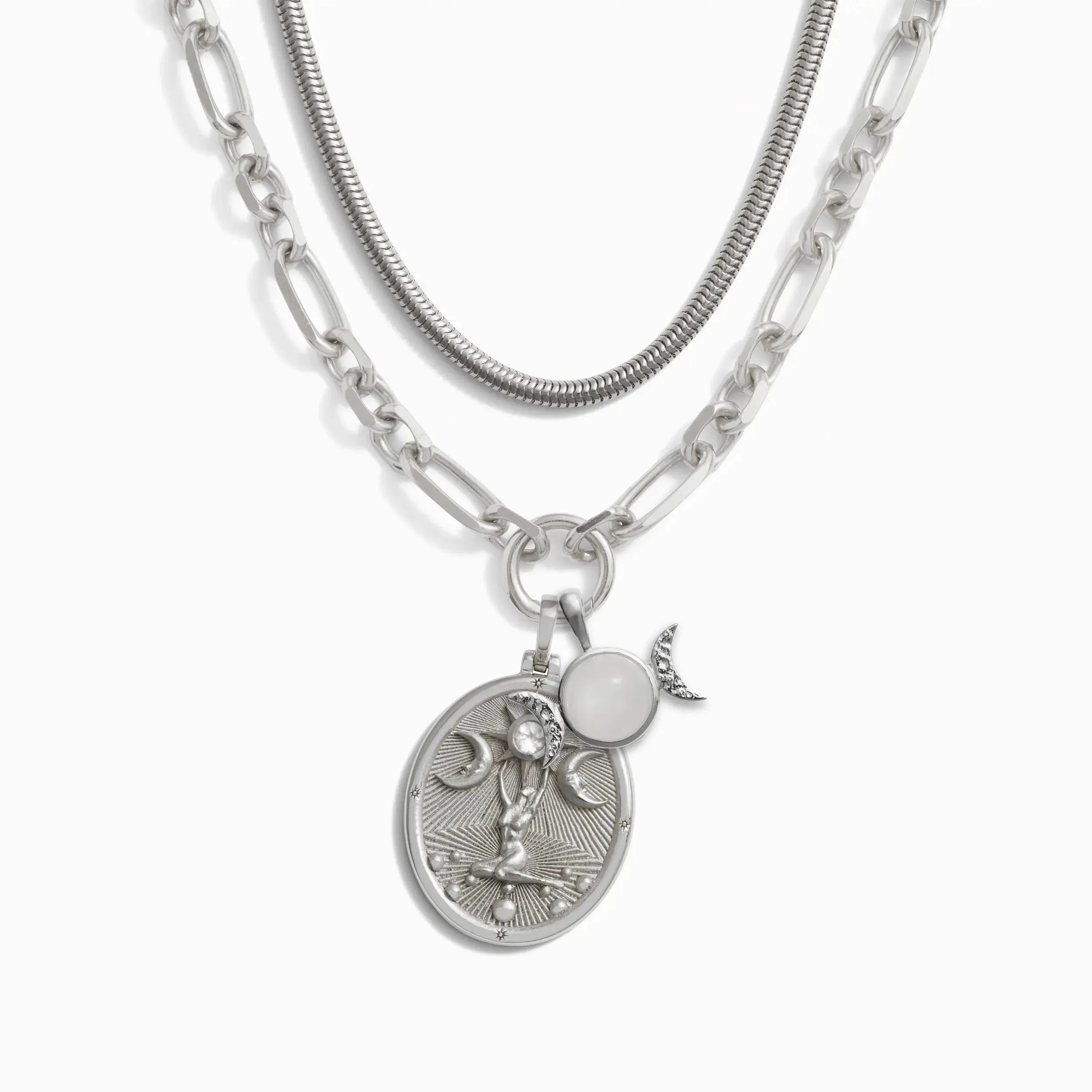 Astrology Goddess Charm Necklace Set sold by Awe Inspired product image thumbnail 3