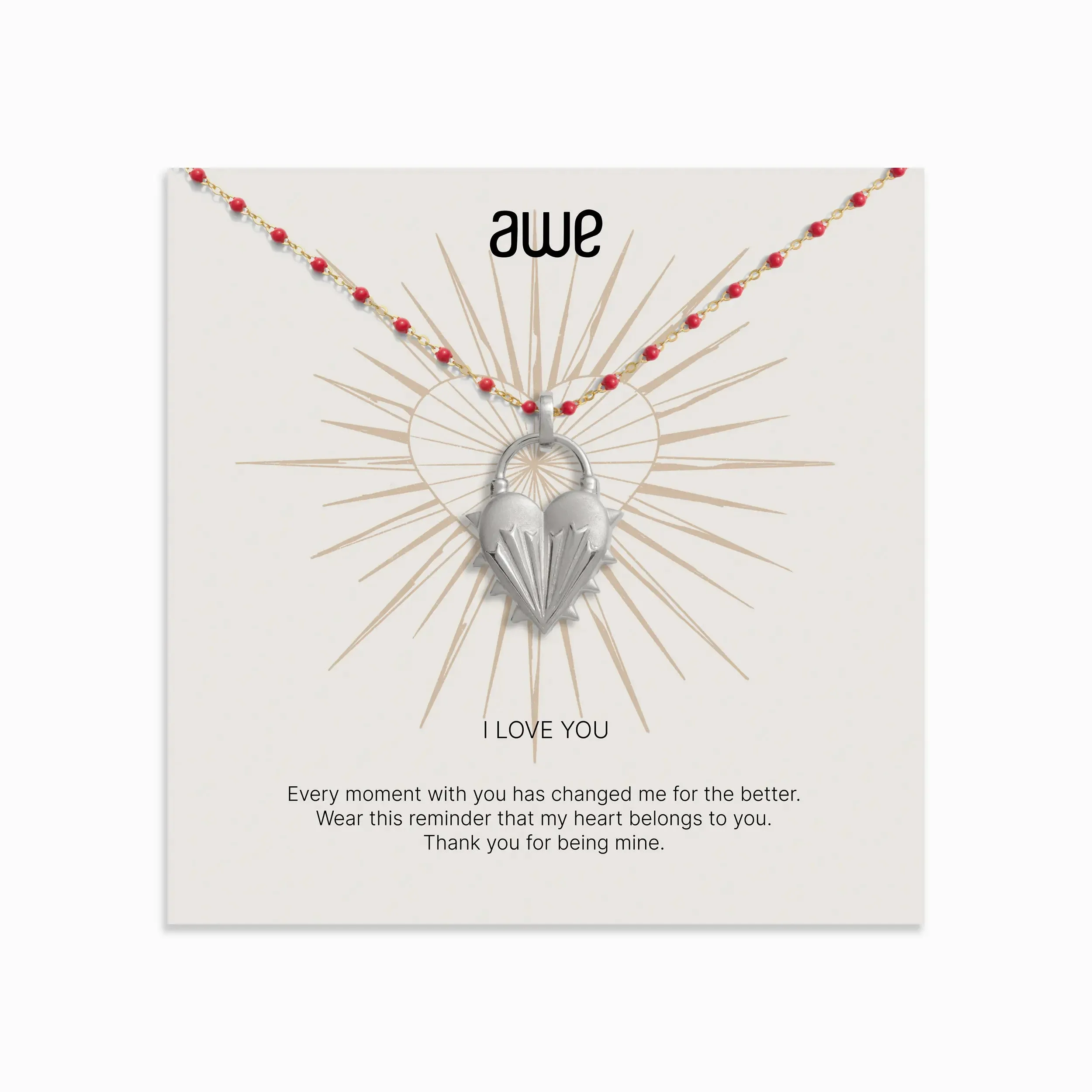 I Love You Card Gift Set sold by Awe Inspired product image thumbnail 5