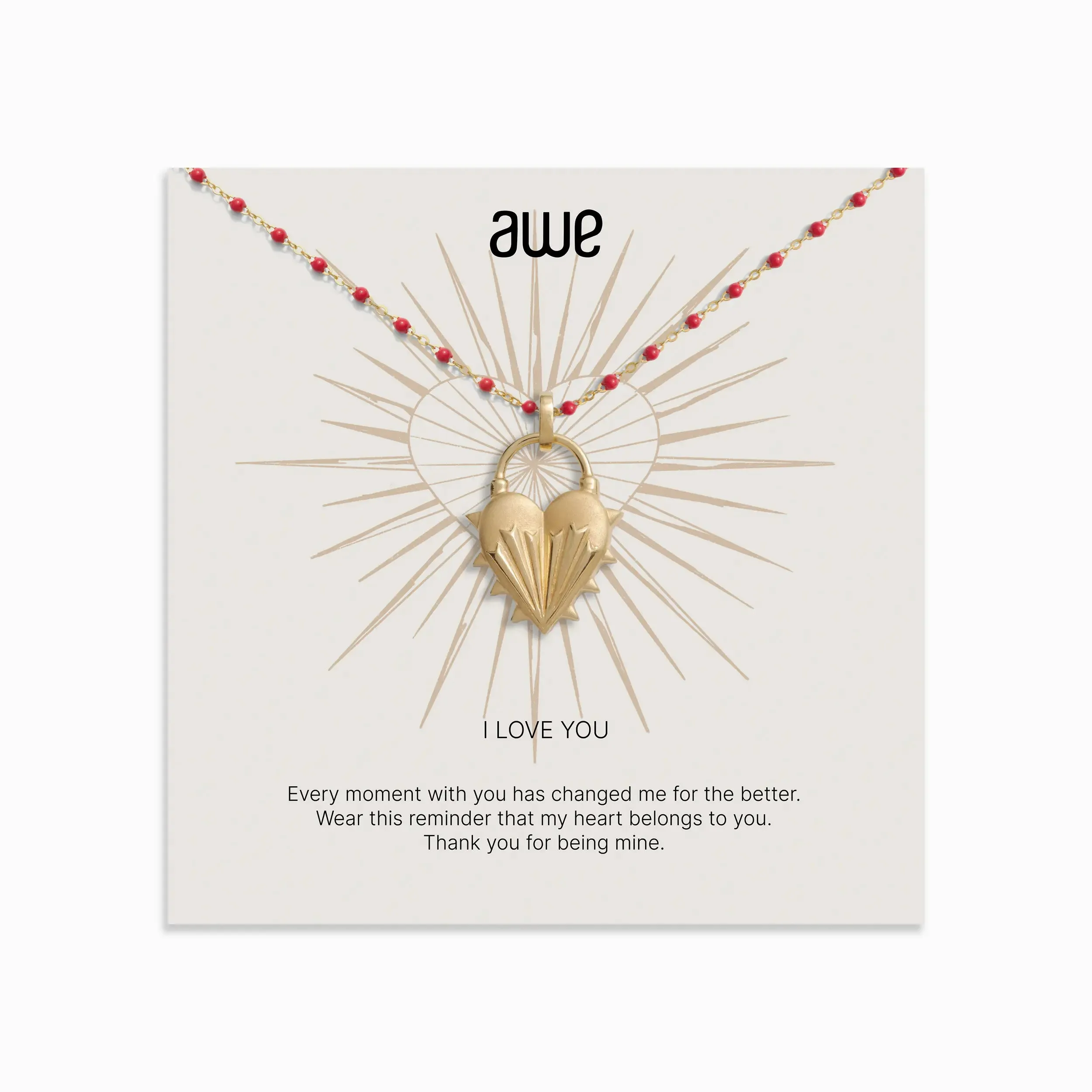 I Love You Card Gift Set sold by Awe Inspired