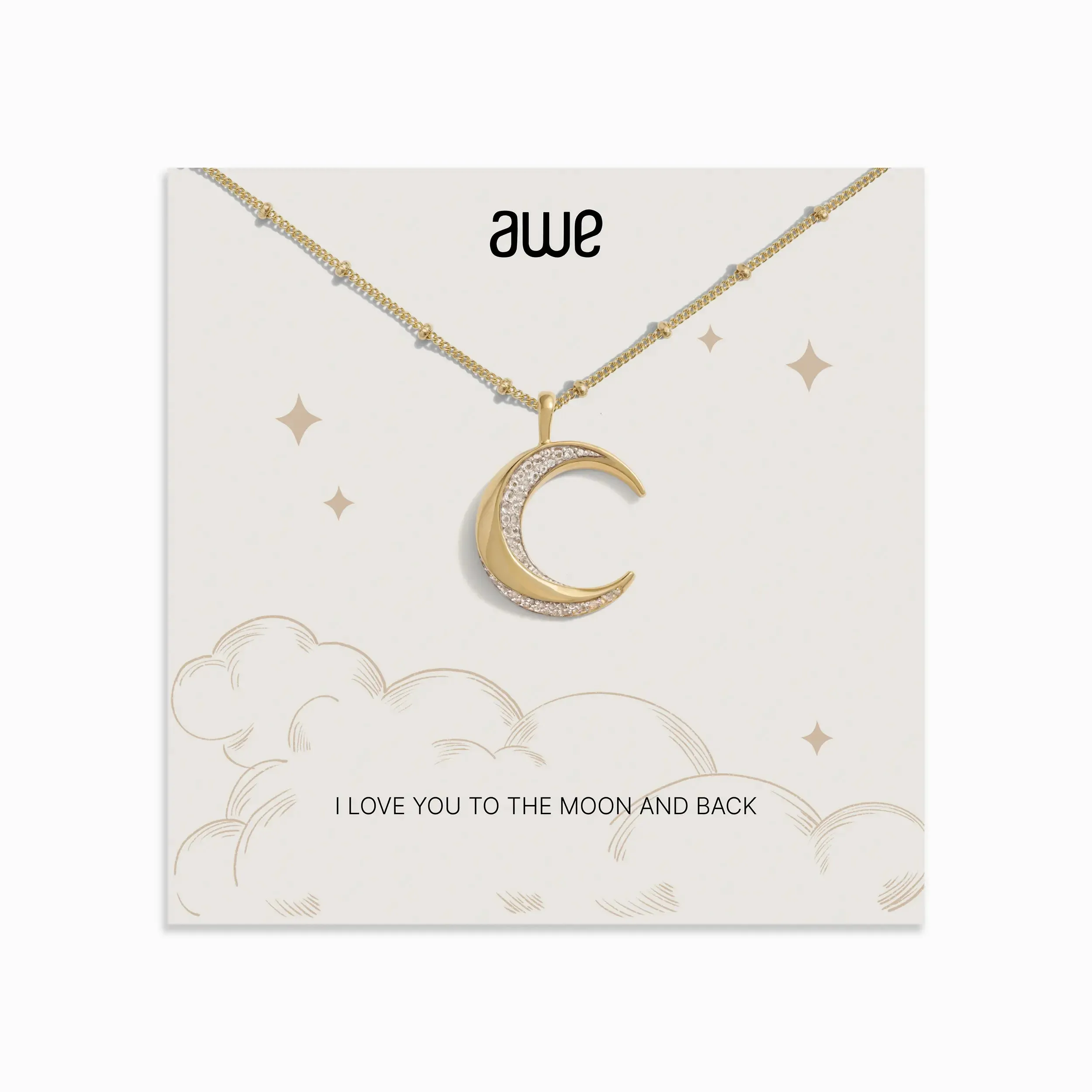 Love You To The Moon Card Gift Set sold by Awe Inspired