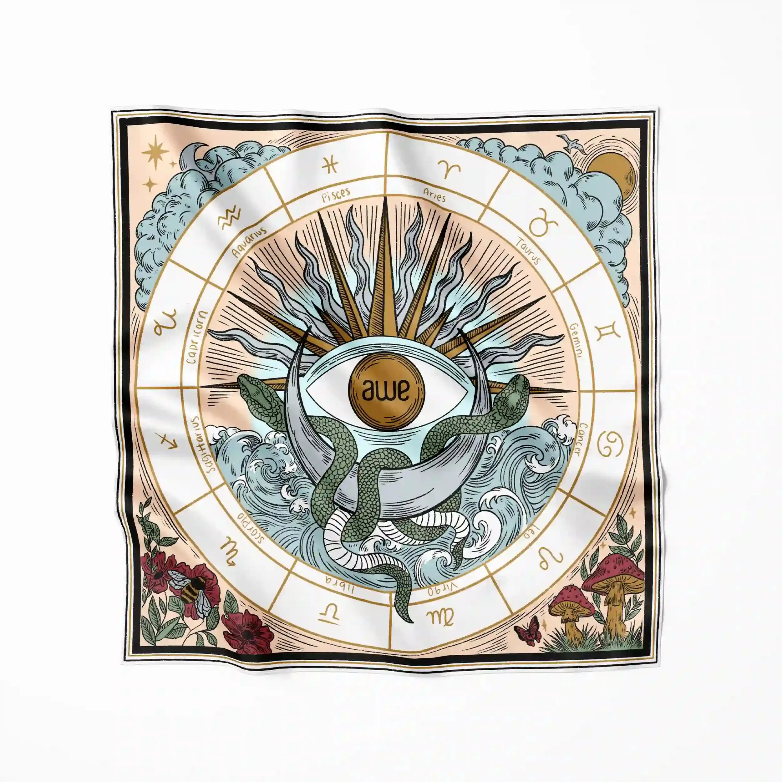 Awe Universe Silk Scarf sold by Awe Inspired