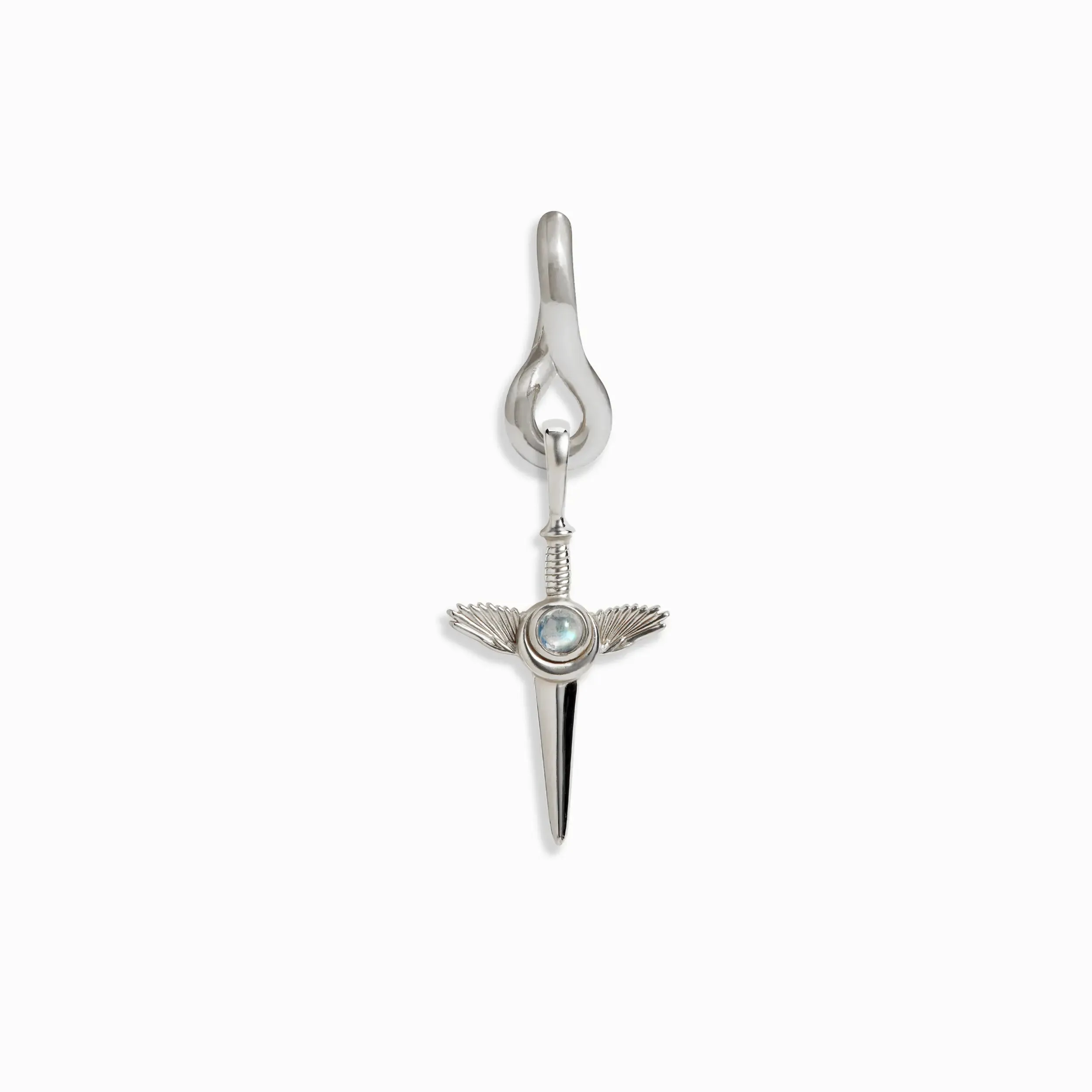 Men's Flying Dagger Charm Earring sold by Awe Inspired product image thumbnail 3