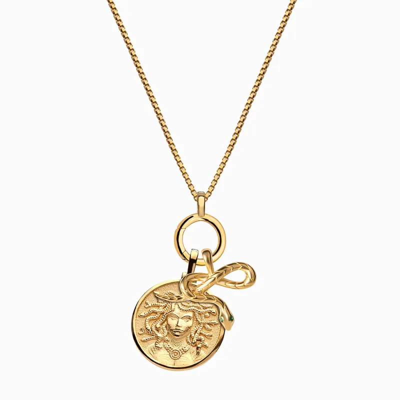 Medusa Collector Link Necklace Set sold by Awe Inspired