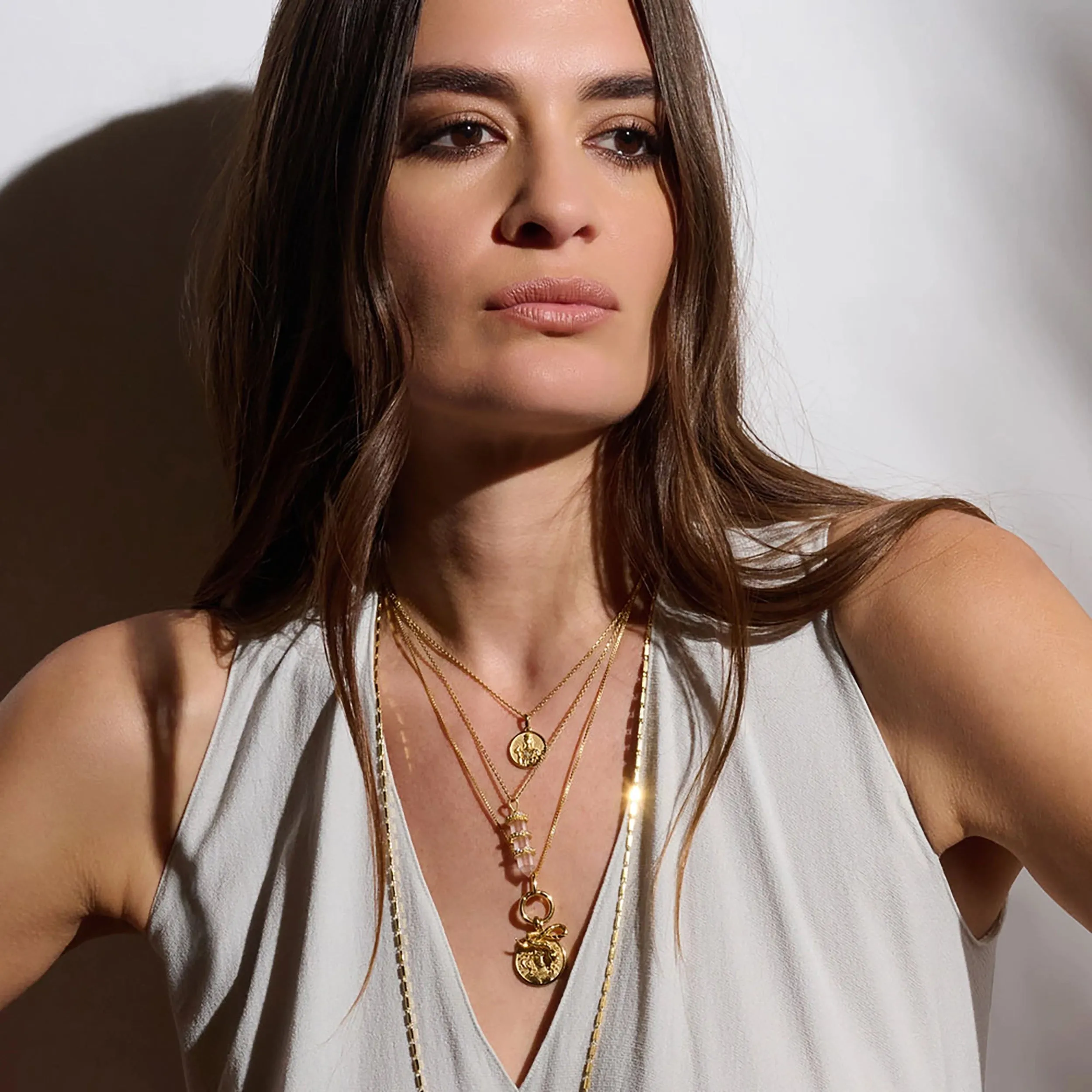 Medusa Collector Link Necklace Set sold by Awe Inspired product image thumbnail 2