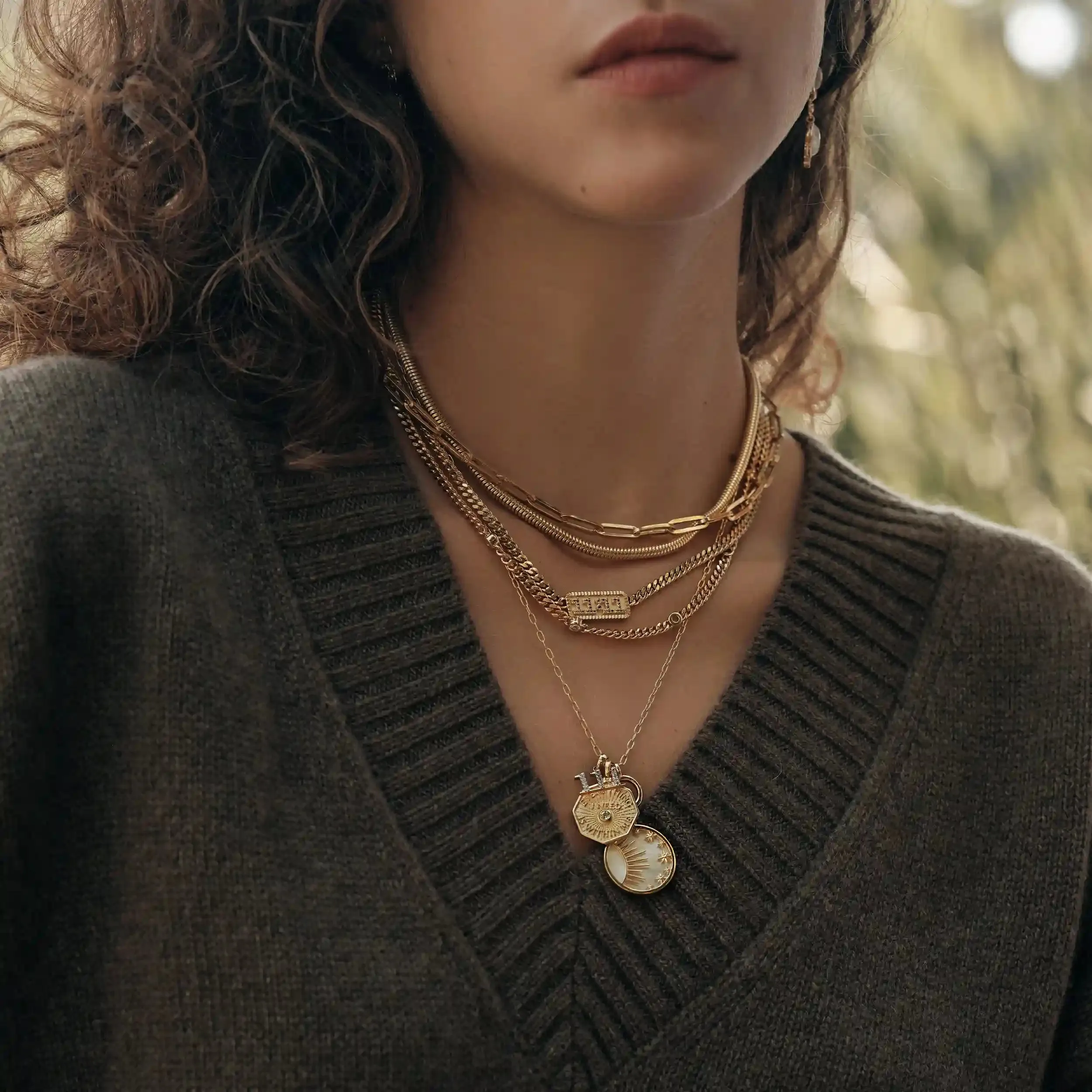 11:11 Cuban Necklace sold by Awe Inspired product image thumbnail 3