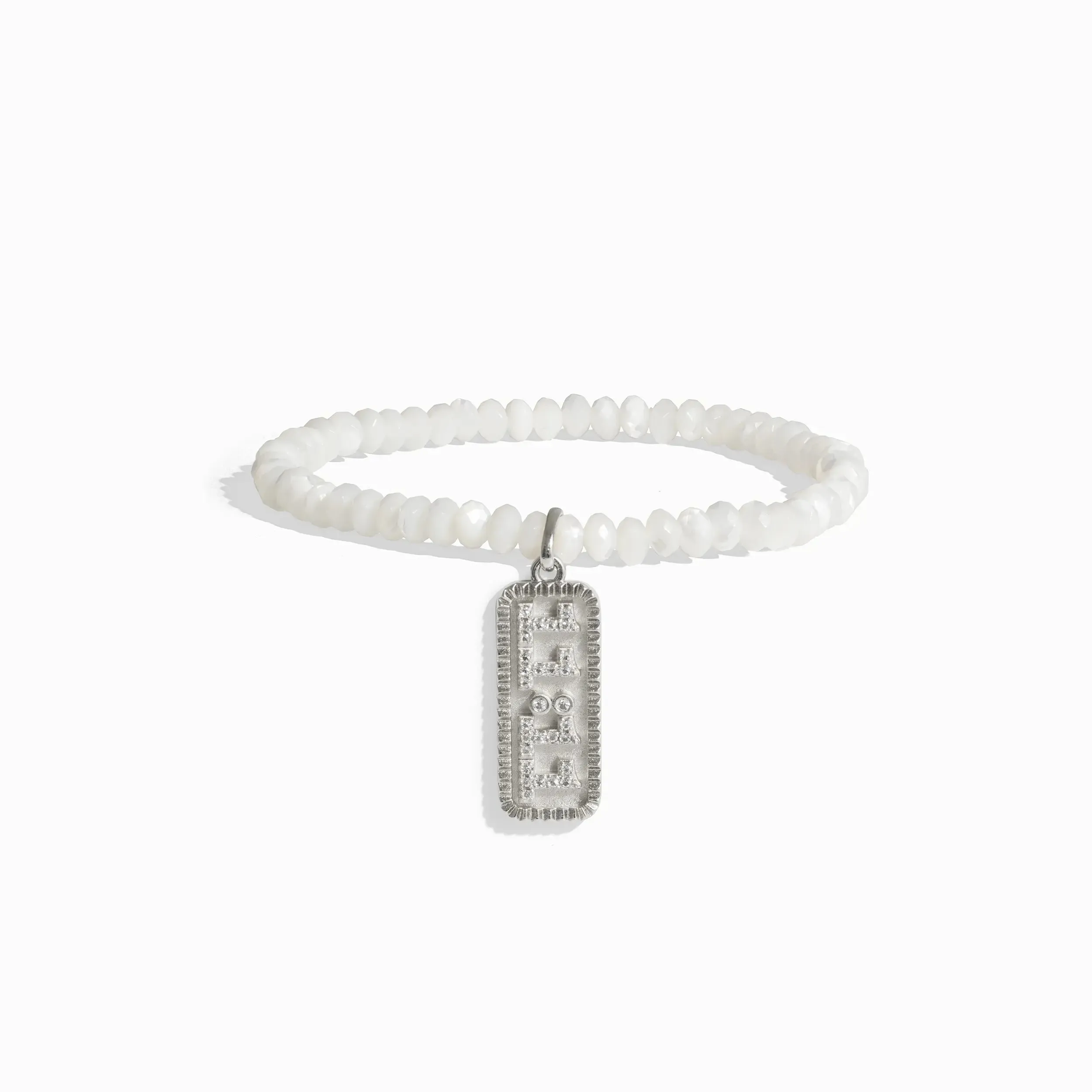 11:11 Mother of Pearl Beaded Bracelet sold by Awe Inspired product image thumbnail 5