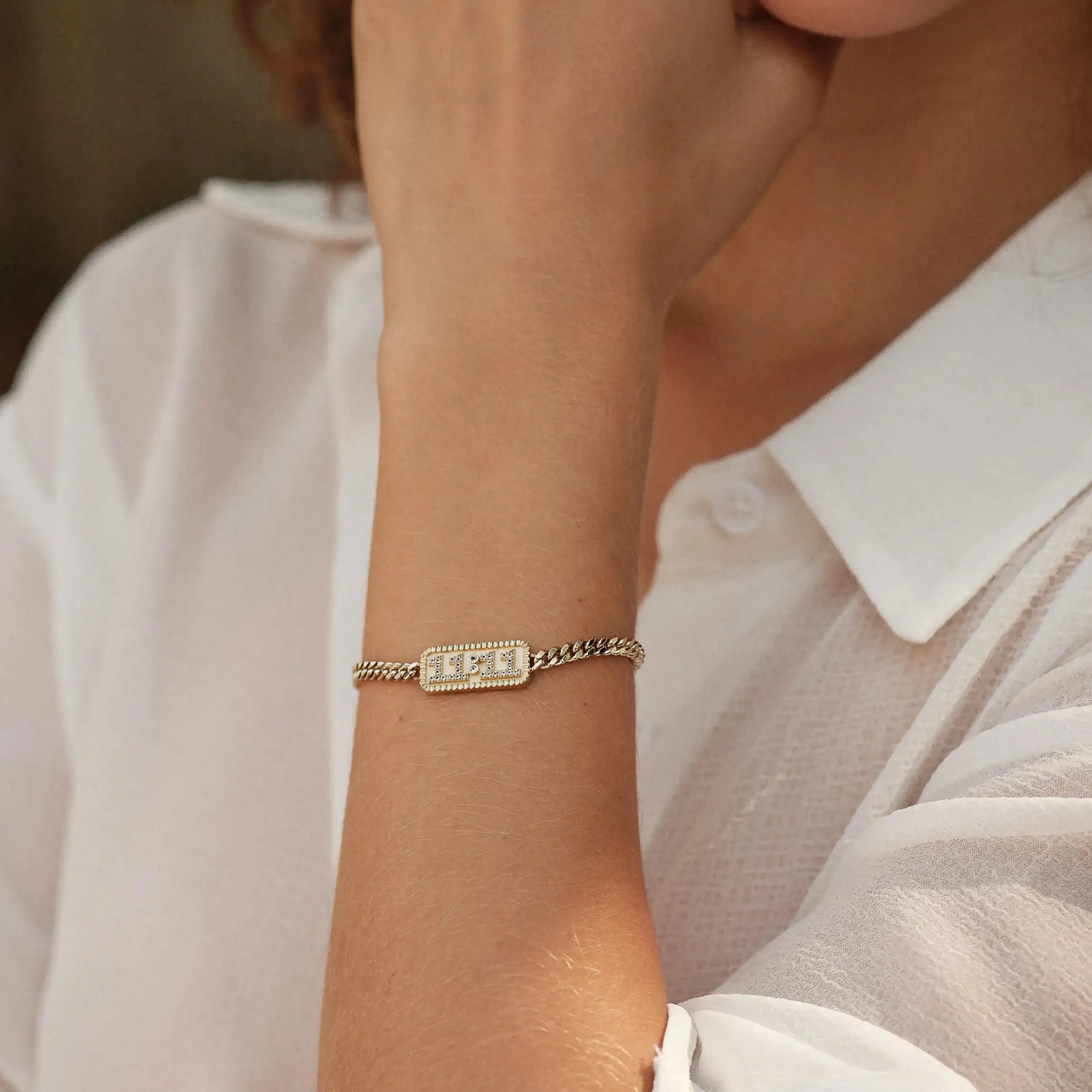 11:11 Cuban Bracelet sold by Awe Inspired product image thumbnail 2