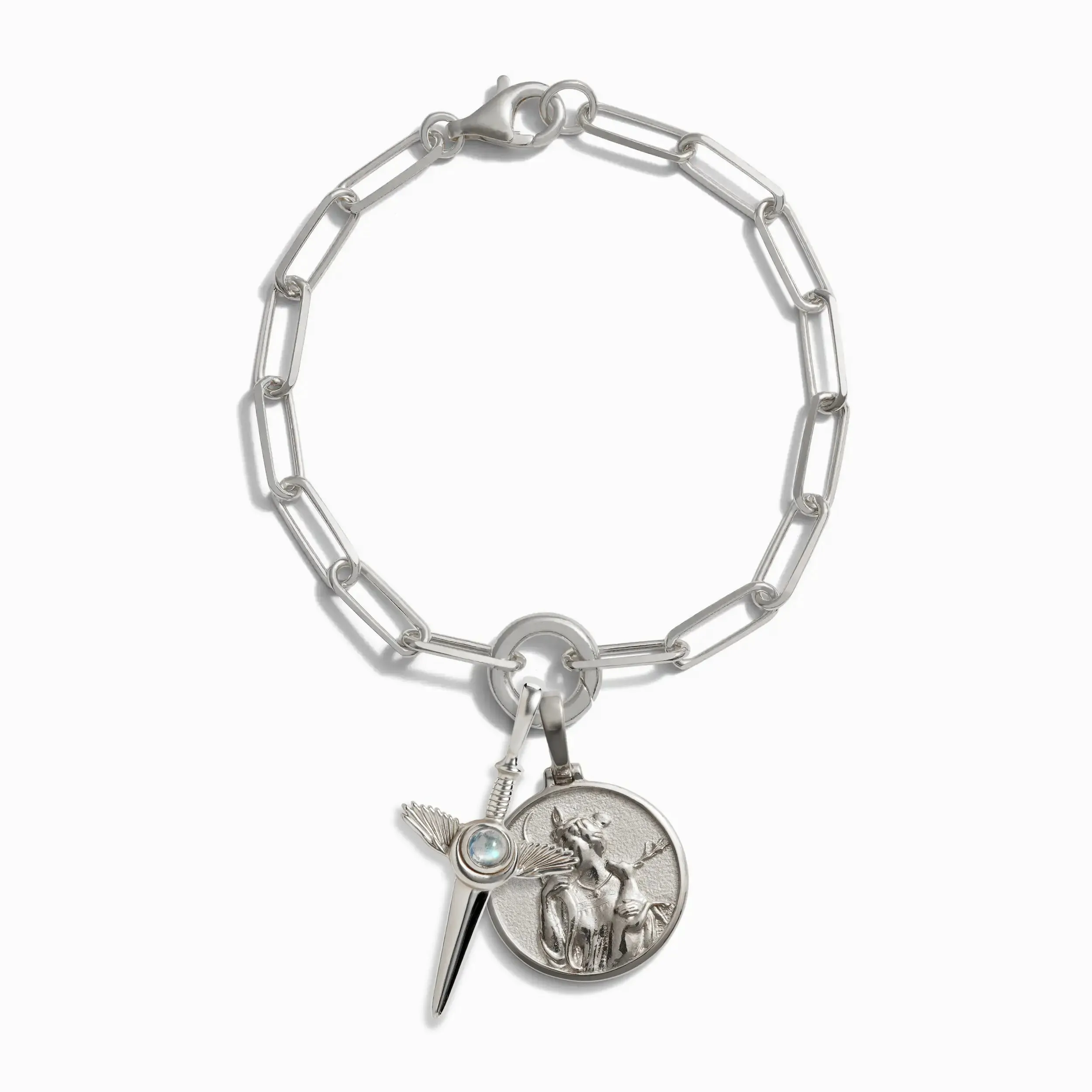 Artemis and Flying Dagger Charm Bracelet sold by Awe Inspired product image thumbnail 3