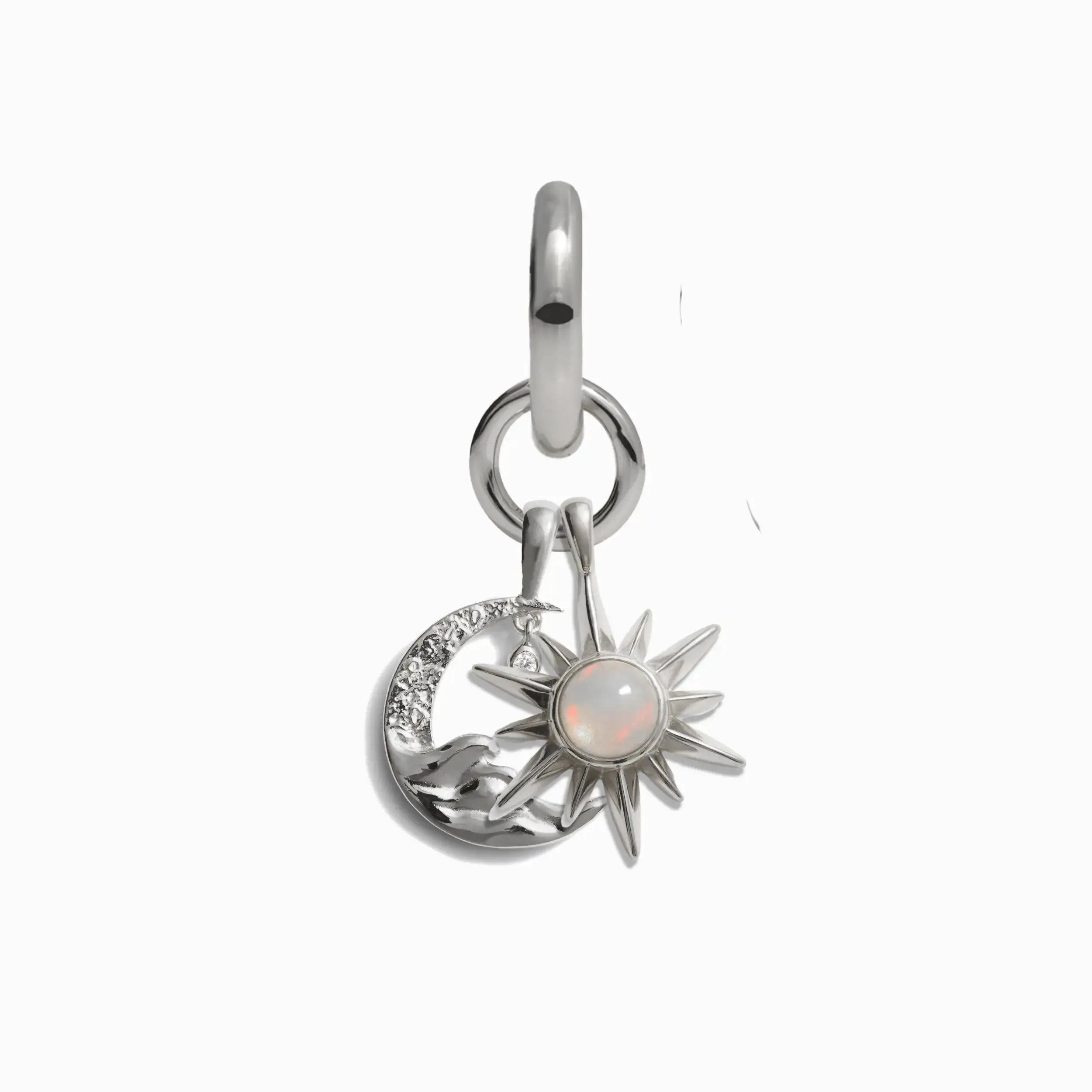 Sun & Moon Charm Earring sold by Awe Inspired product image thumbnail 3