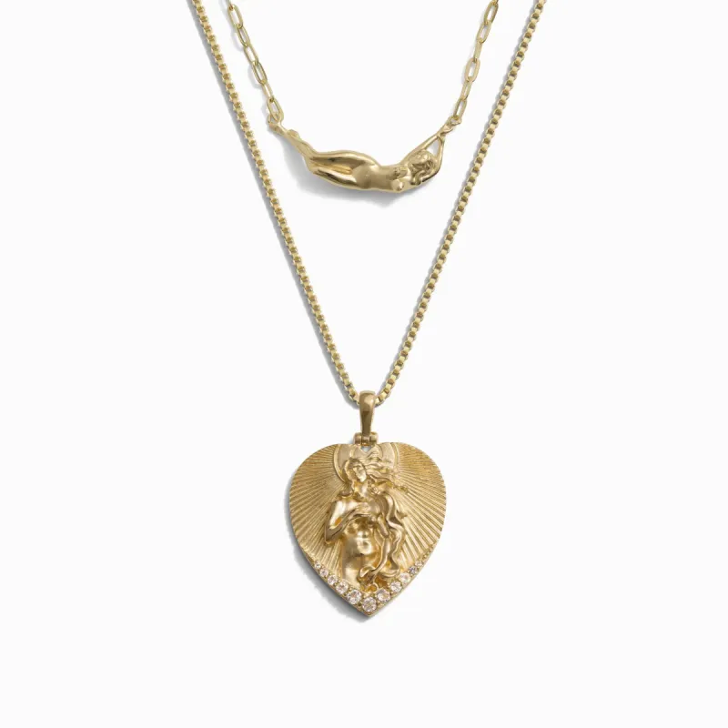 Divine Love Necklace Set sold by Awe Inspired