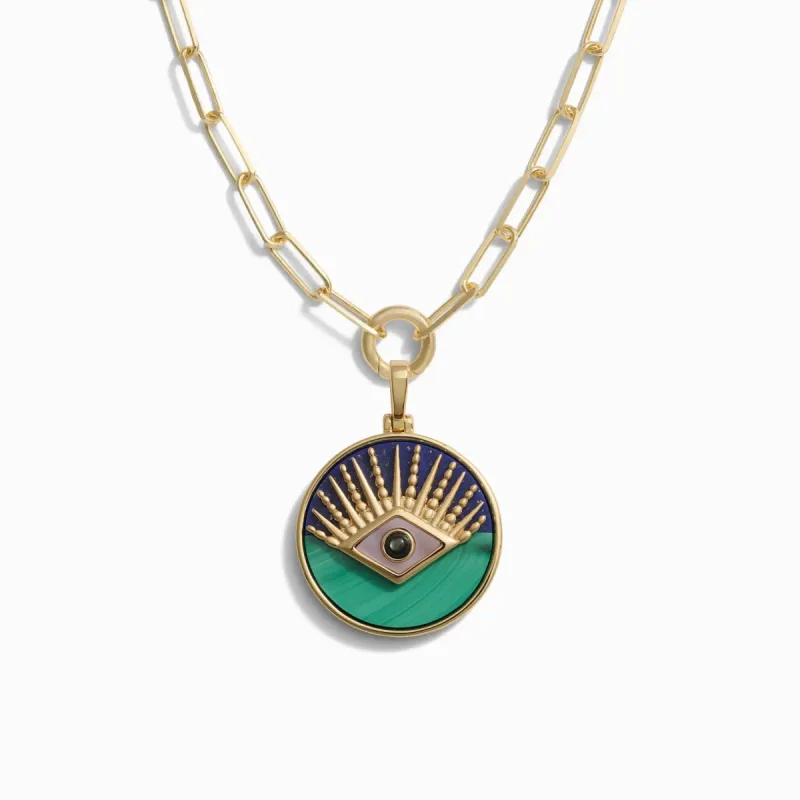 Third Eye Statement Single Charm Necklace sold by Awe Inspired