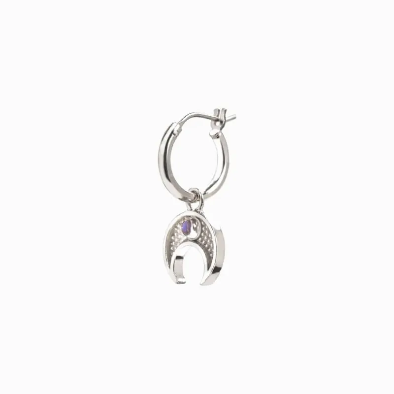 Lunula Huggie Earrings sold by Awe Inspired