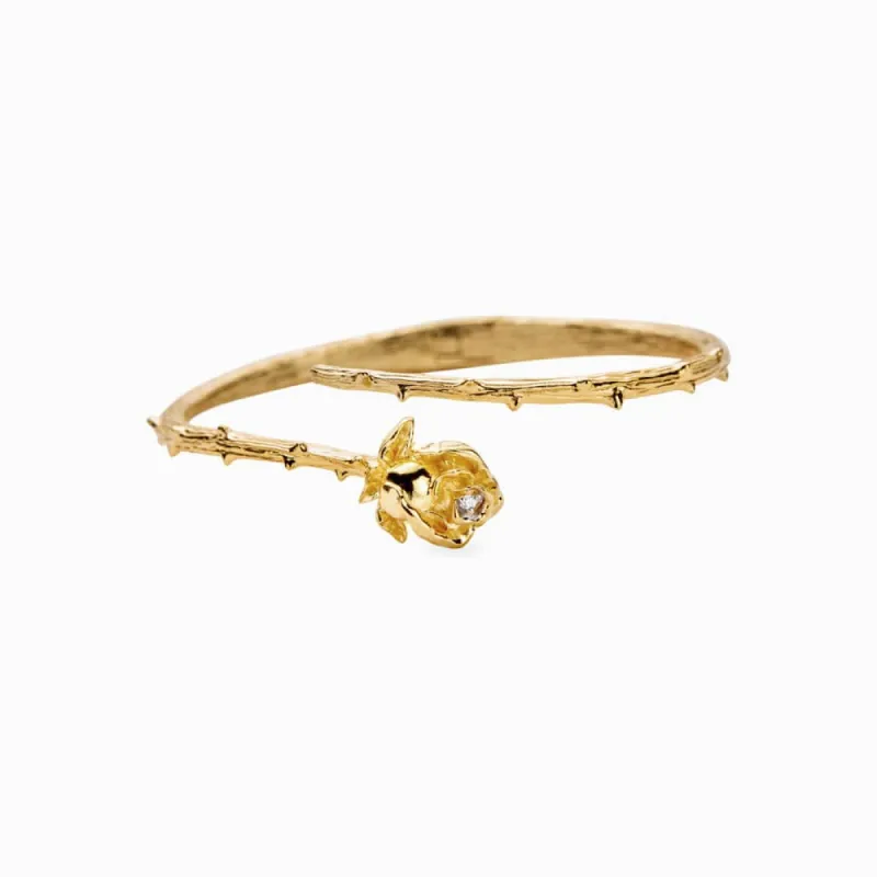 Diamond Rose Cuff sold by Awe Inspired