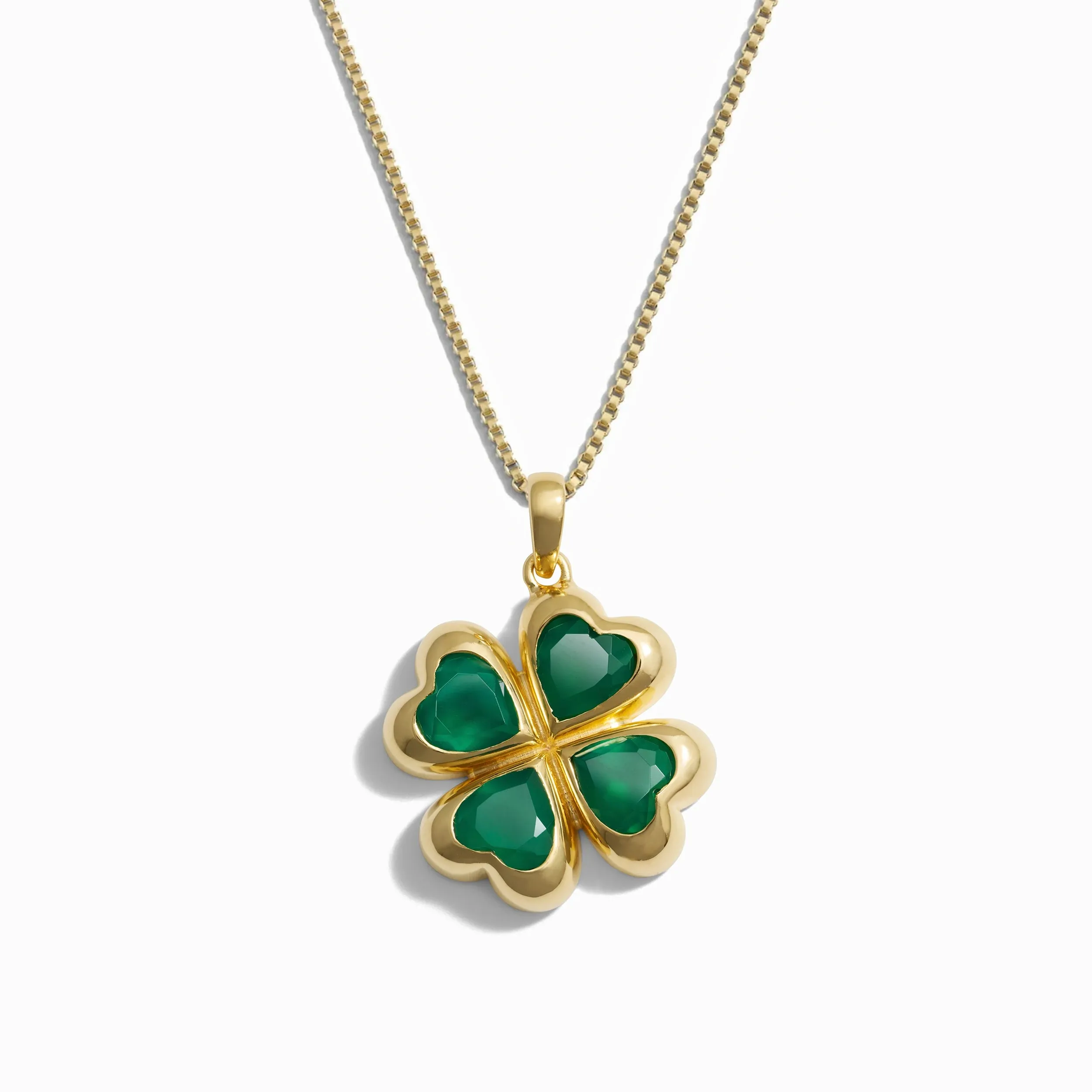 Lucky Clover Necklace sold by Awe Inspired