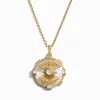 Prosperity Affirmation Coin Necklace sold by Awe Inspired