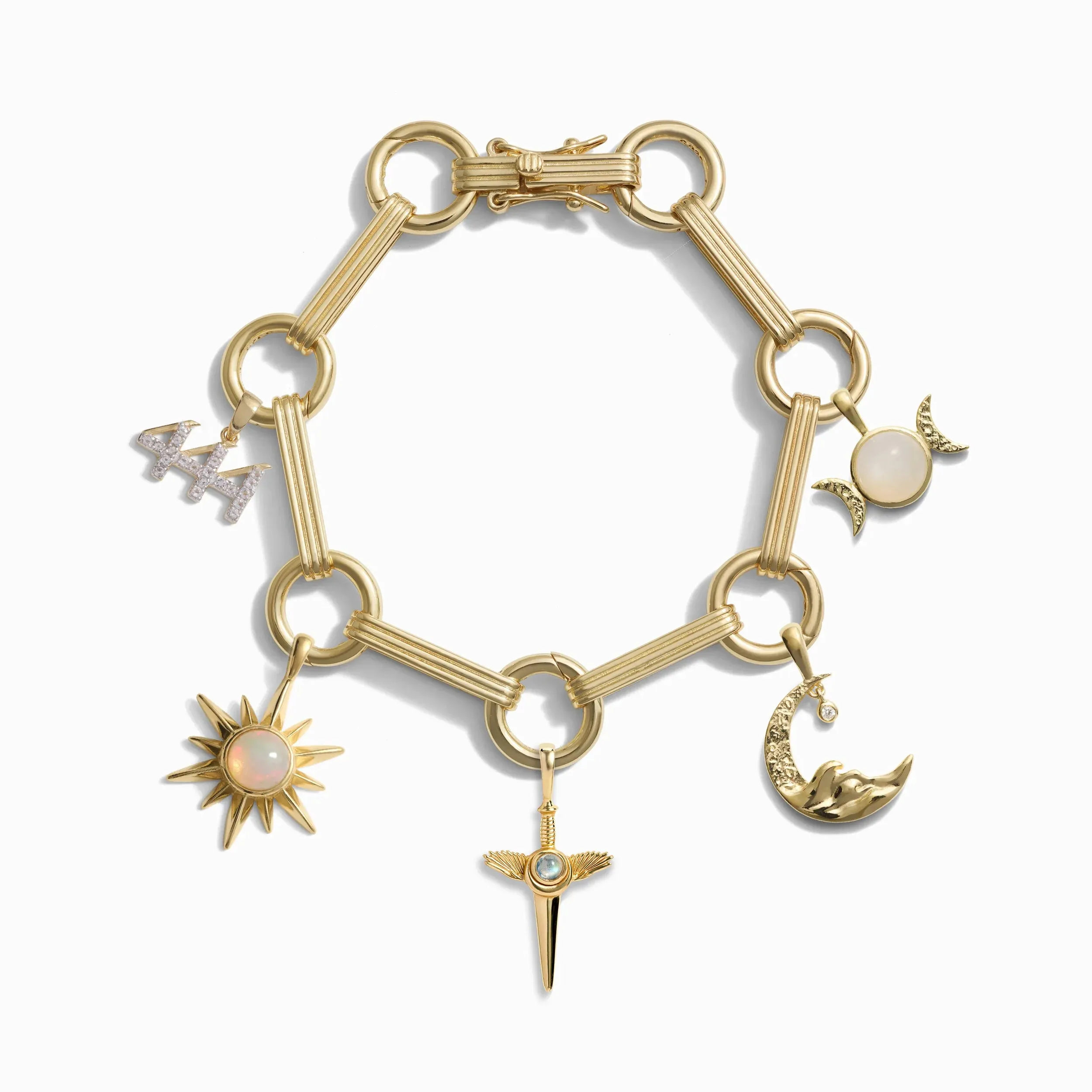 World of Awe Bar Charm Bracelet sold by Awe Inspired