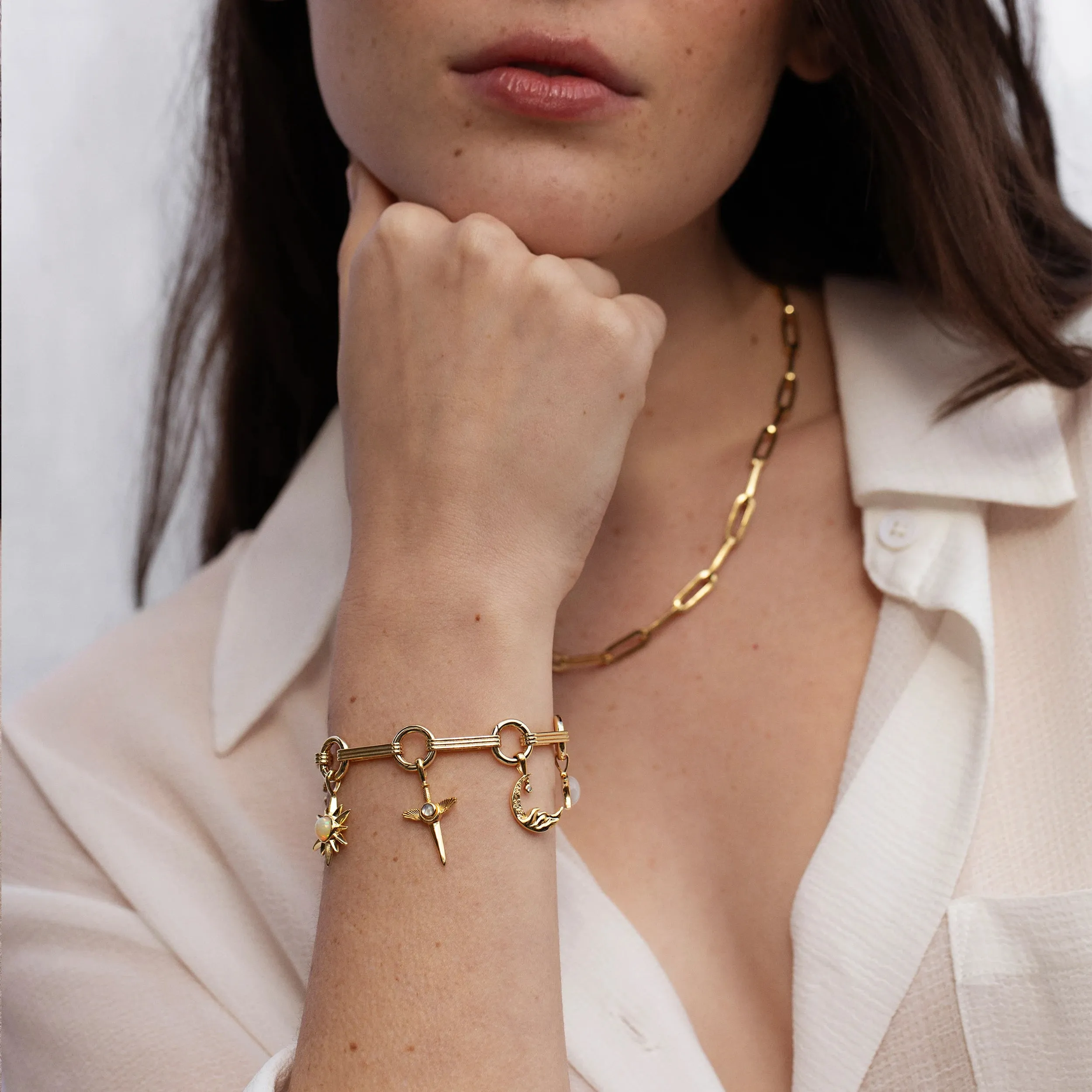 World of Awe Bar Charm Bracelet sold by Awe Inspired product image thumbnail 2