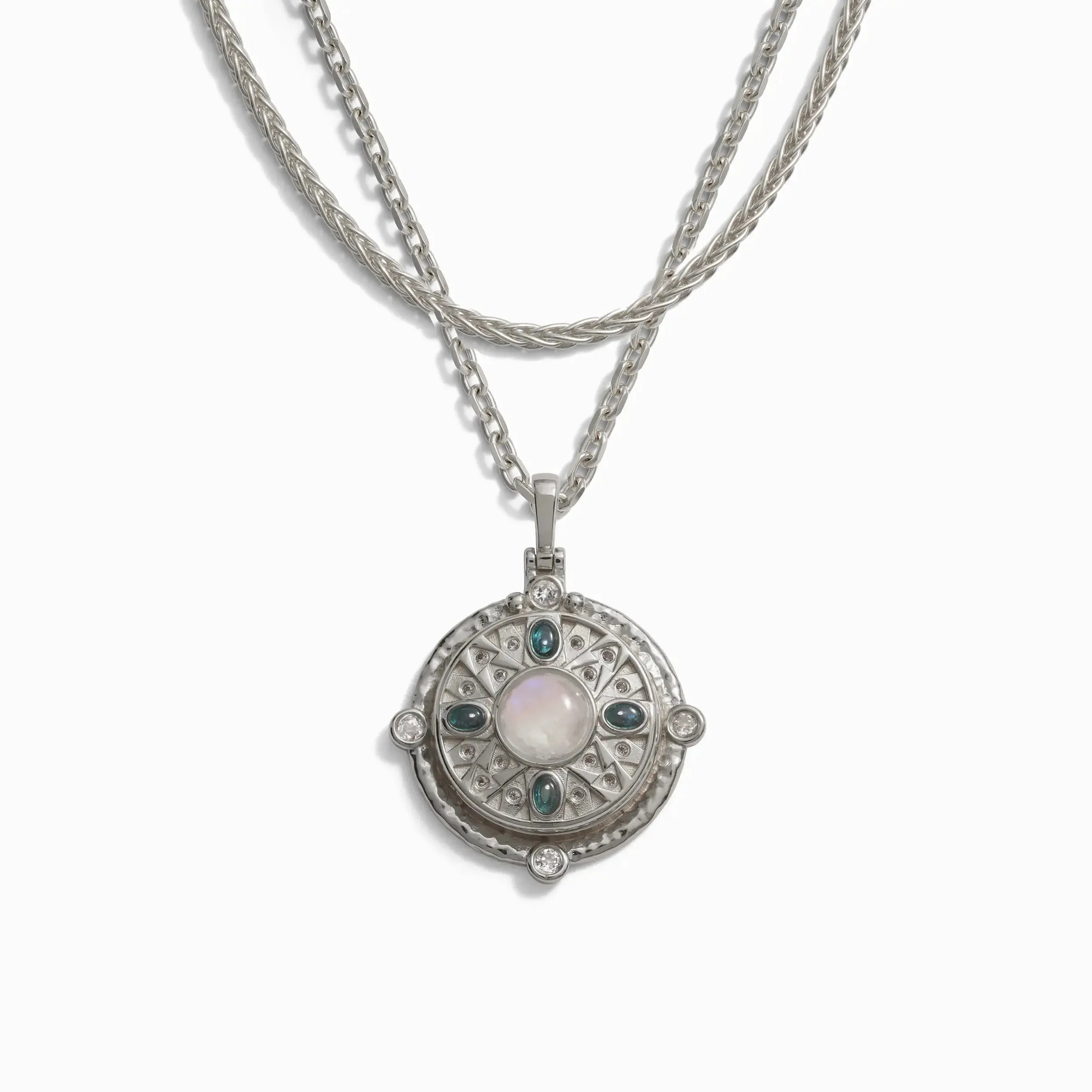Men's Manifestation Locket Layering Set sold by Awe Inspired product image thumbnail 4