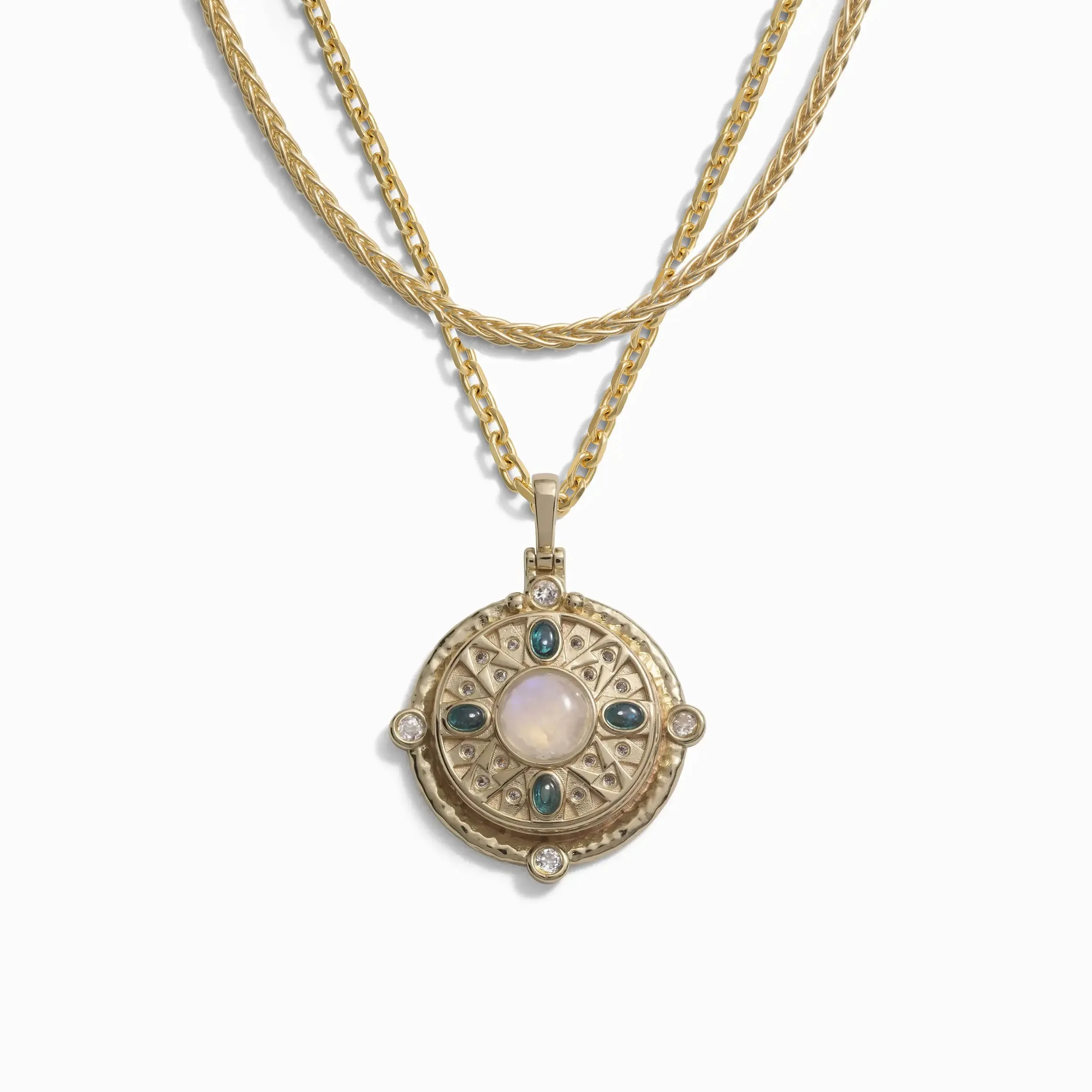 Men's Manifestation Locket Layering Set sold by Awe Inspired
