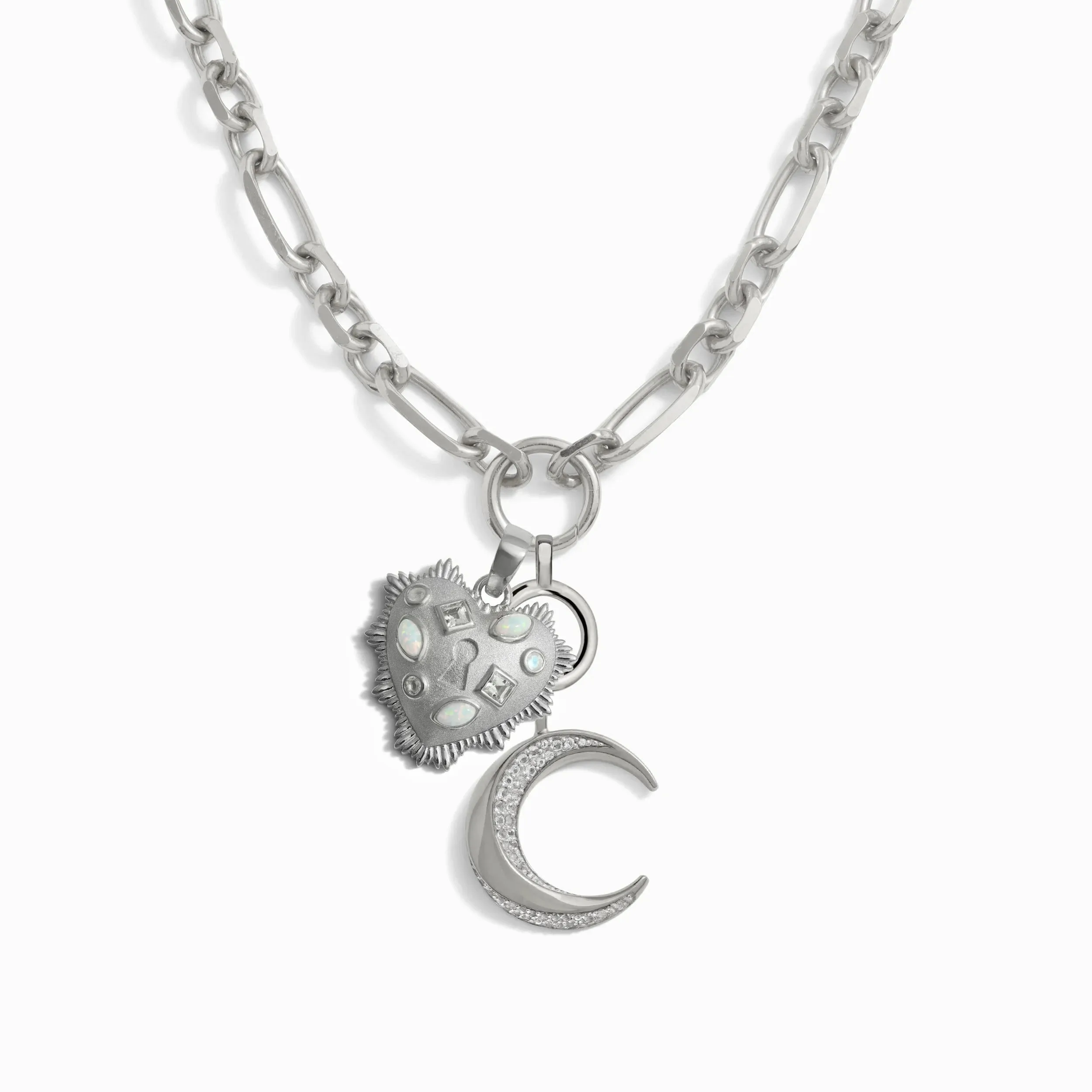 Moonstruck Gemstone Charm Necklace sold by Awe Inspired product image thumbnail 4