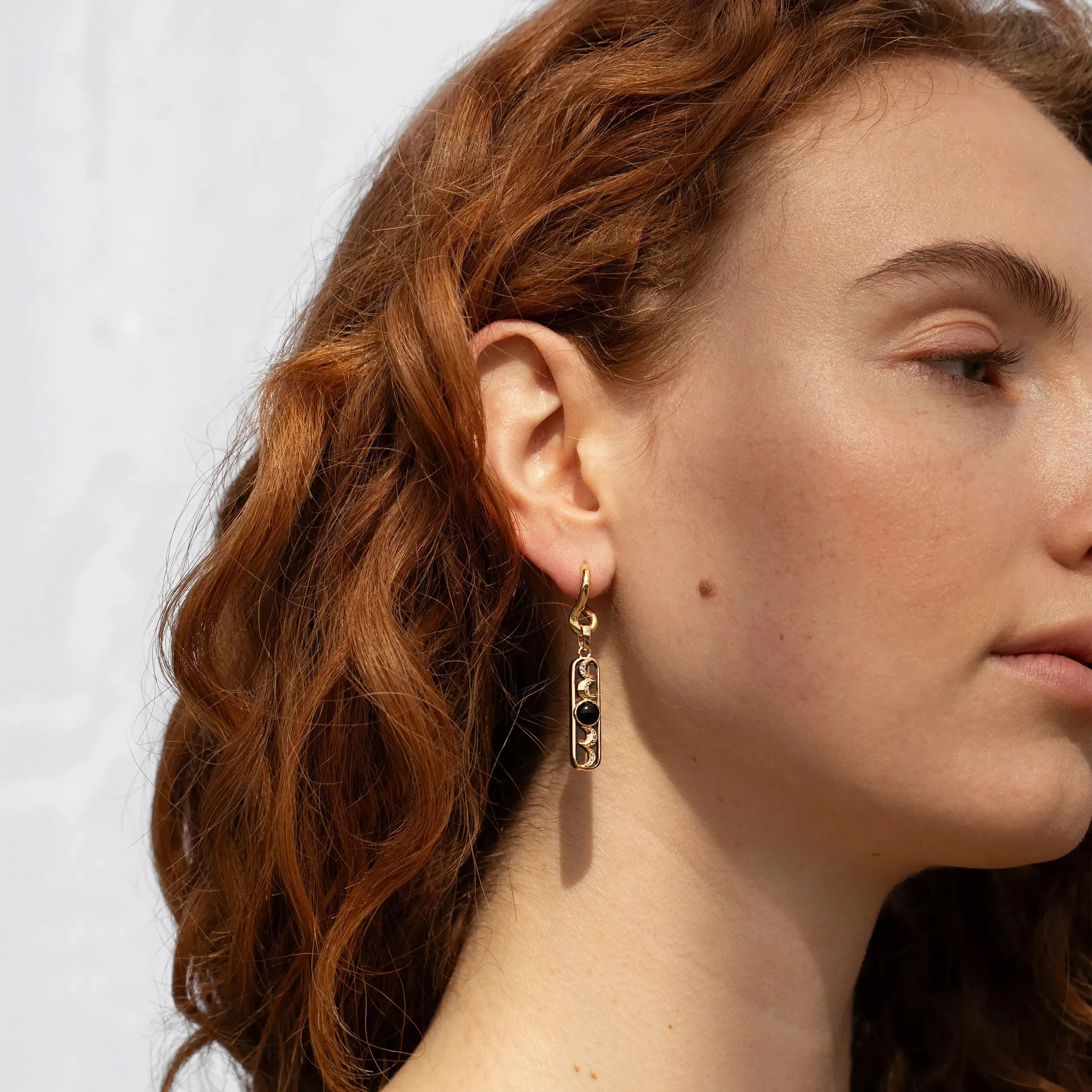 Tiger's Eye Moon Phase Amulet sold by Awe Inspired product image thumbnail 4