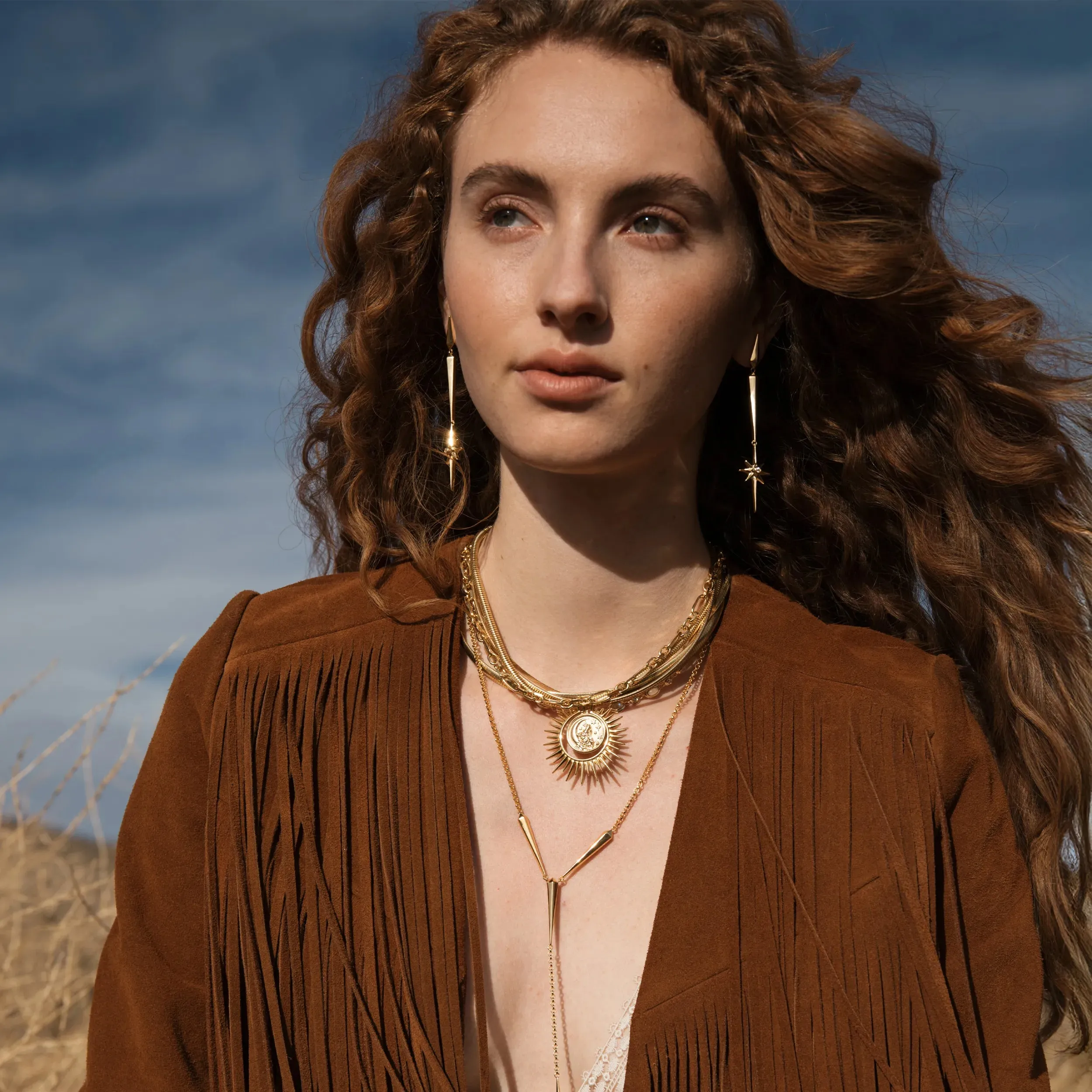 Stardust Statement Earrings sold by Awe Inspired product image thumbnail 3