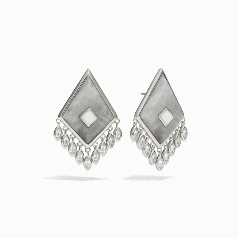 Labradorite Boho Kite Earrings sold by Awe Inspired
