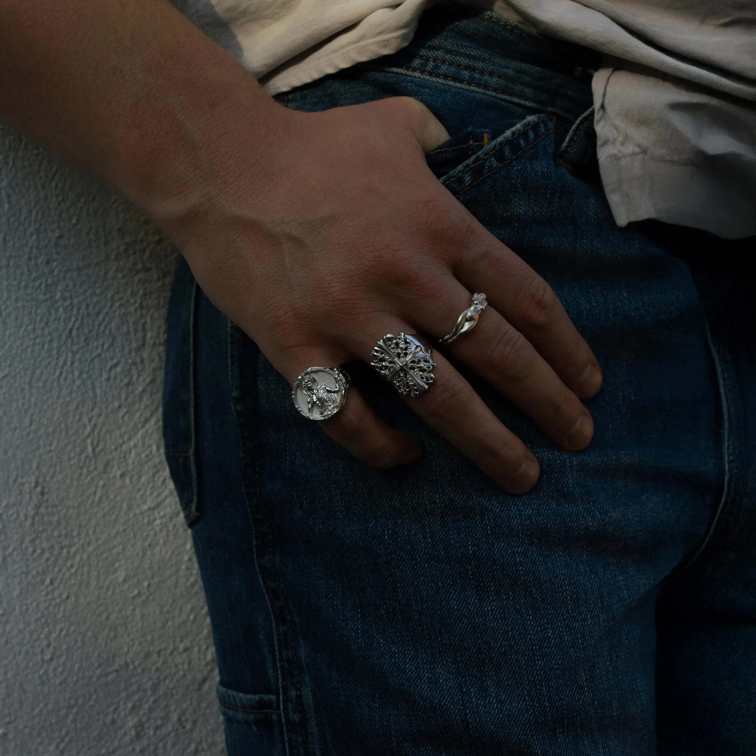 Apollo Signet Ring sold by Awe Inspired product image thumbnail 3