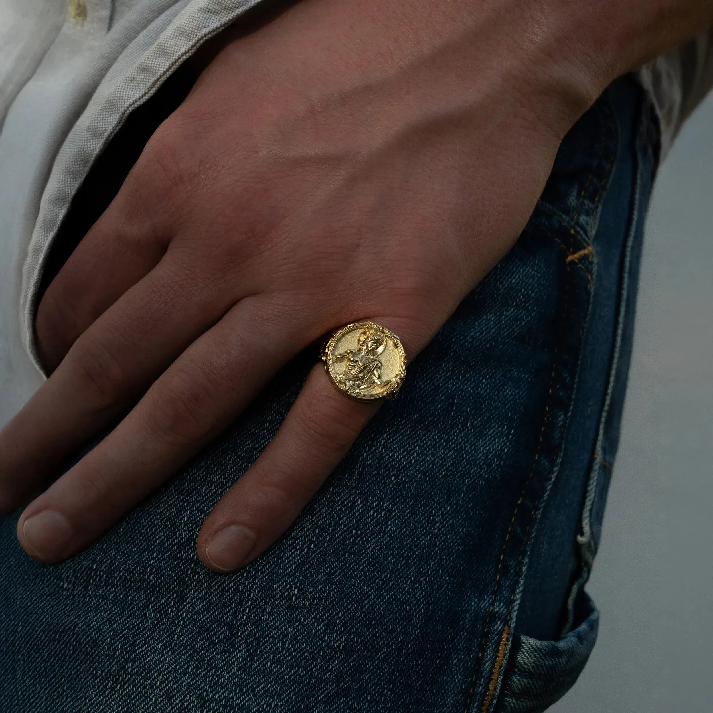 Apollo Signet Ring sold by Awe Inspired product image thumbnail 2