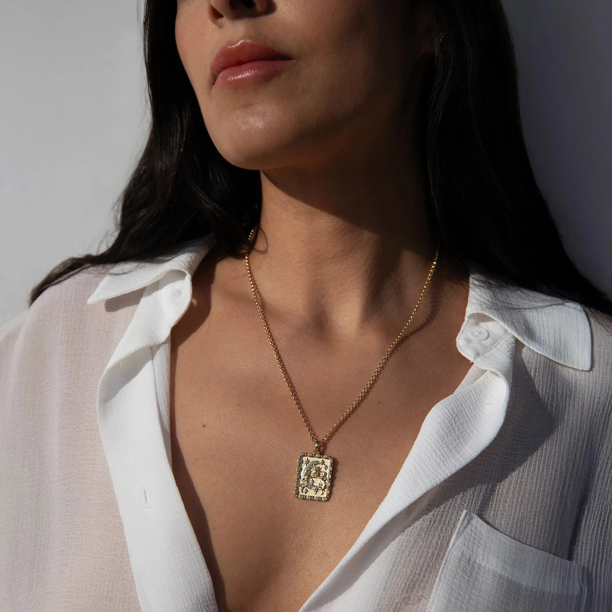 Celestial Duo Necklace sold by Awe Inspired product image thumbnail 2