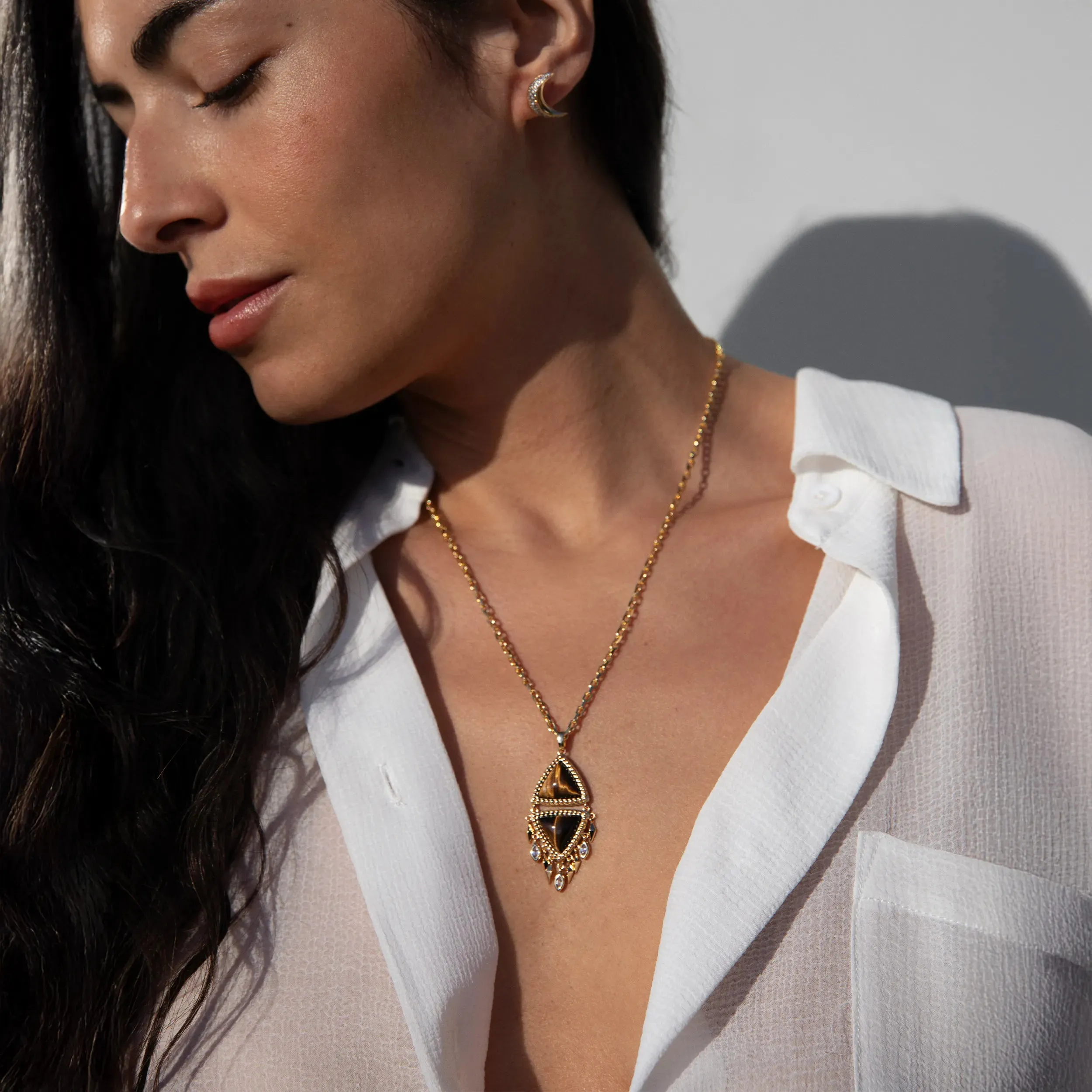 Wind Chime Necklace sold by Awe Inspired product image thumbnail 2