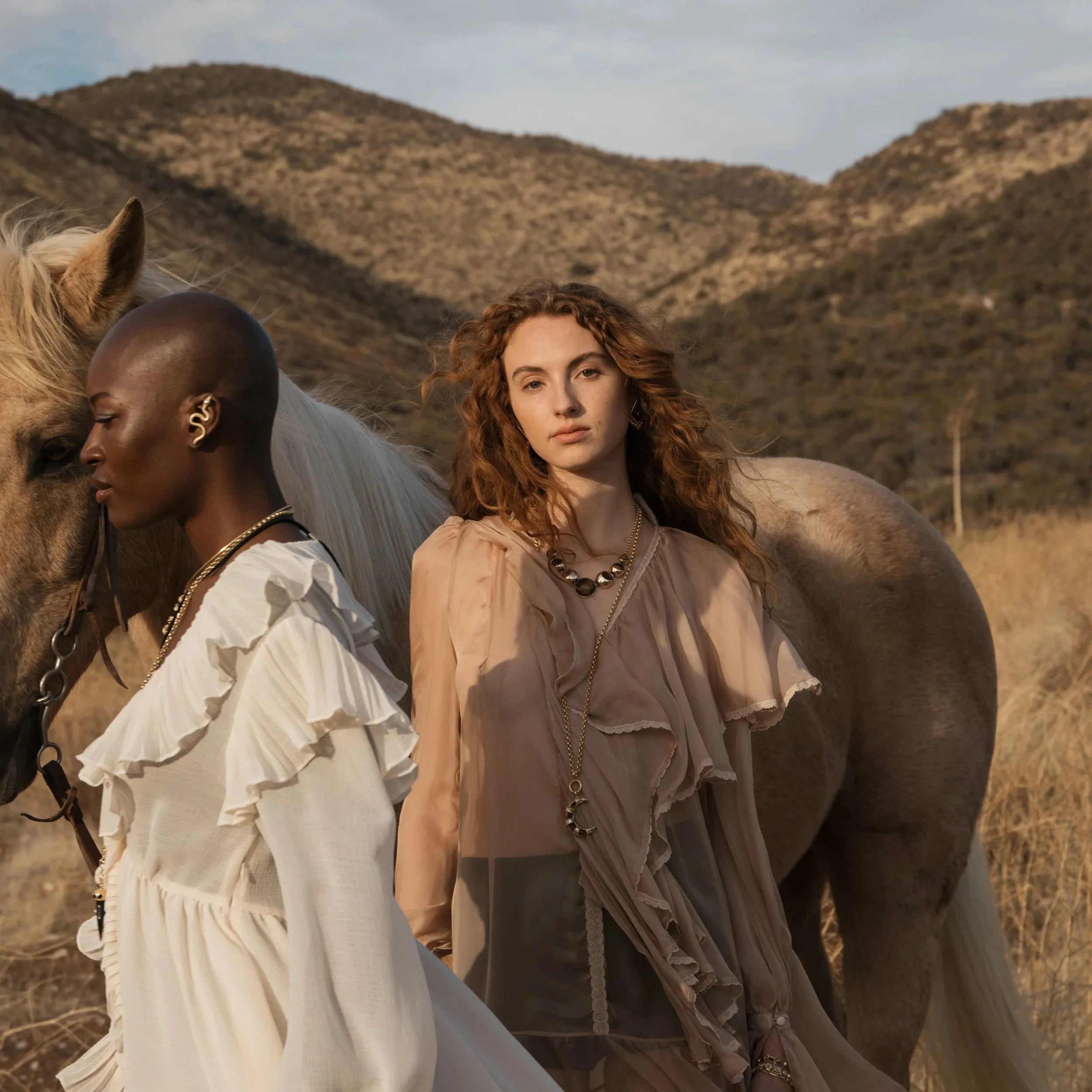 Tiger's Eye Moon Phase Statement Necklace sold by Awe Inspired product image thumbnail 5