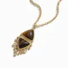 Tiger's Eye Wind Chime Pendant sold by Awe Inspired