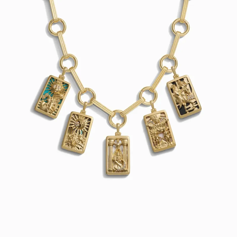 Tarot Bar Charm Necklace sold by Awe Inspired