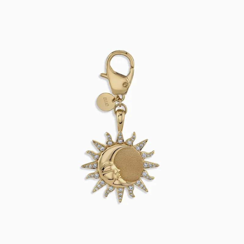 Sun & Moon Bag Charm sold by Awe Inspired