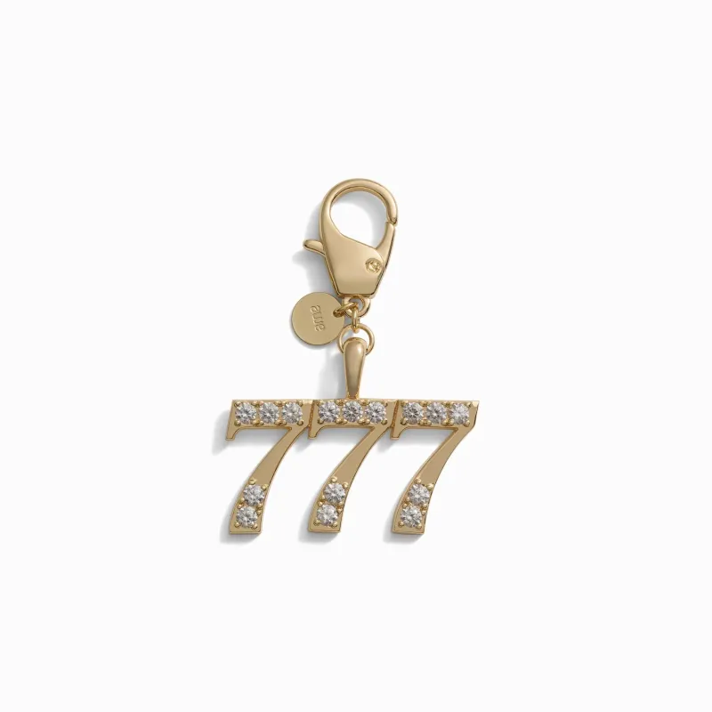 777 Bag Charm sold by Awe Inspired